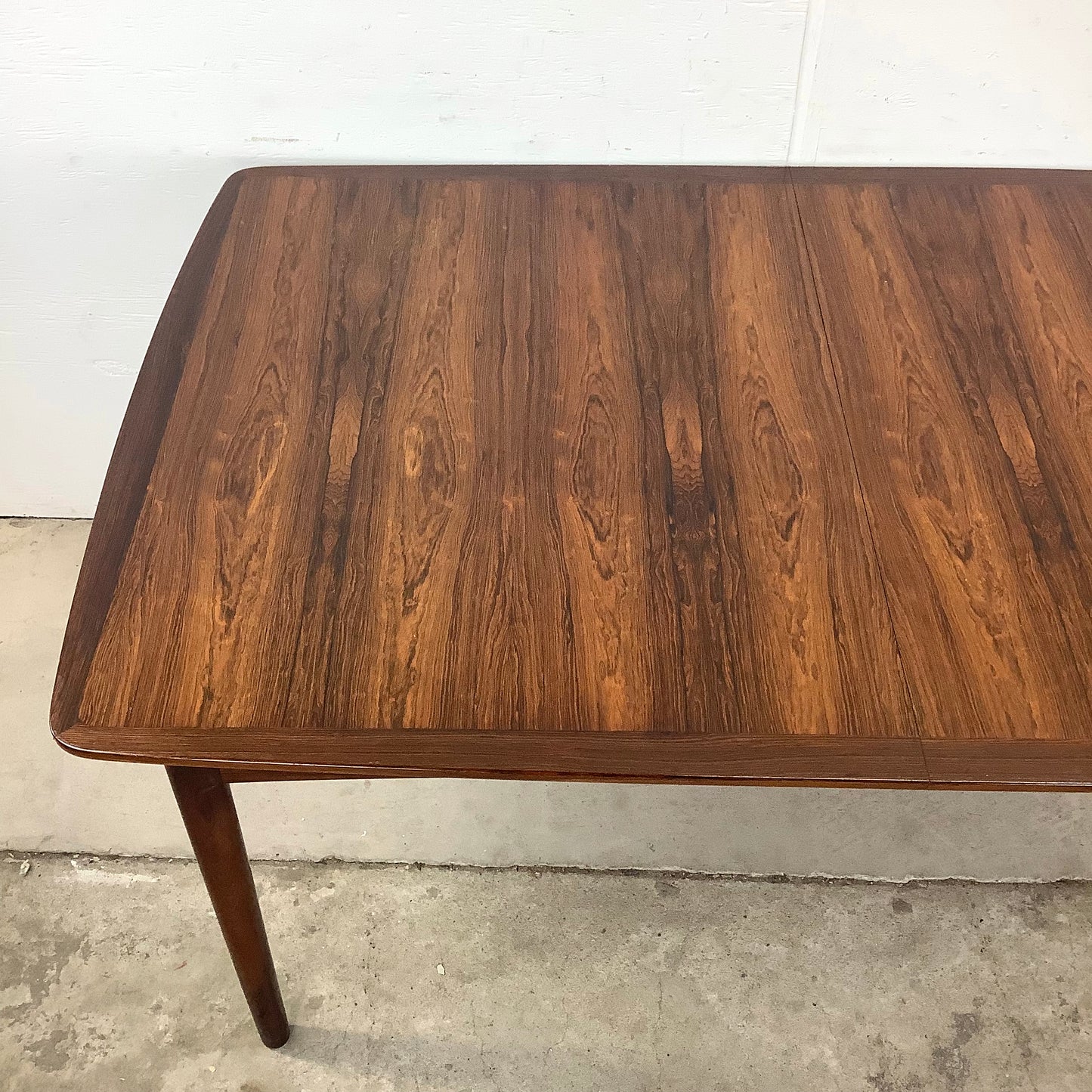 Scandinavian Modern Rosewood Dining Table