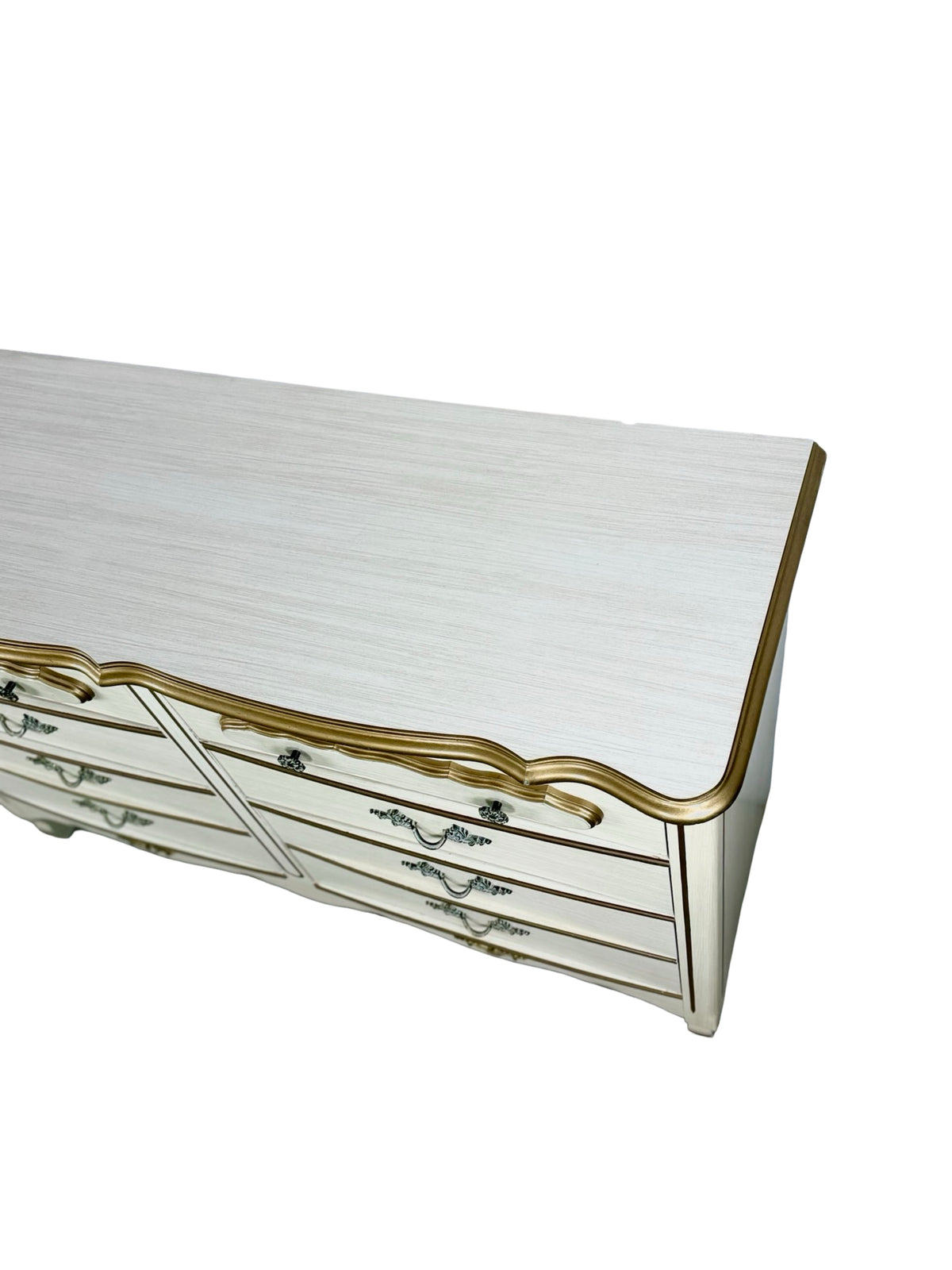 Vintage French Provincial Six-Drawer Dresser | Louis XV Revival