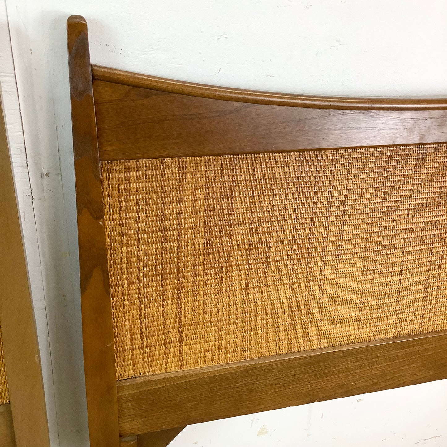 Vintage Danish Modern Headboard- Twin