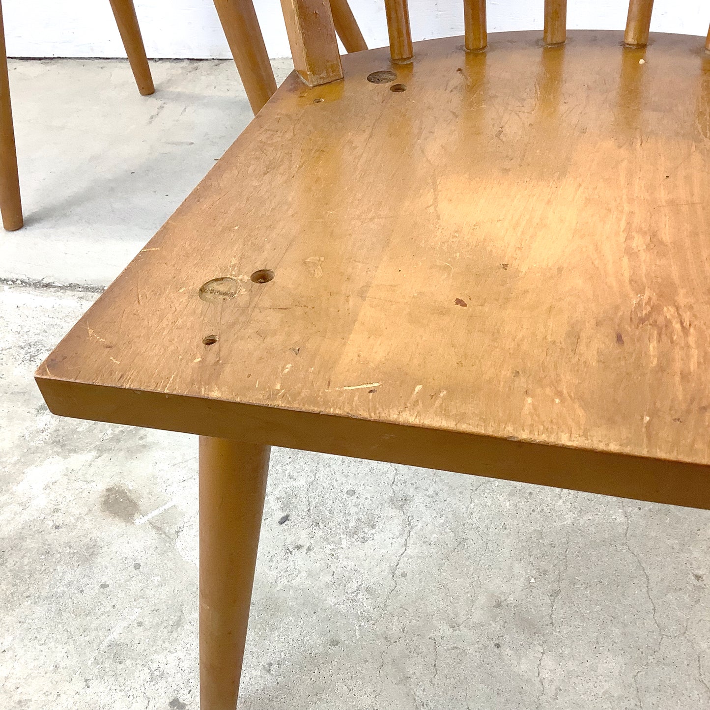 Mid-Century Dining Chairs by Leslie Diamond for Conant Ball- set Four