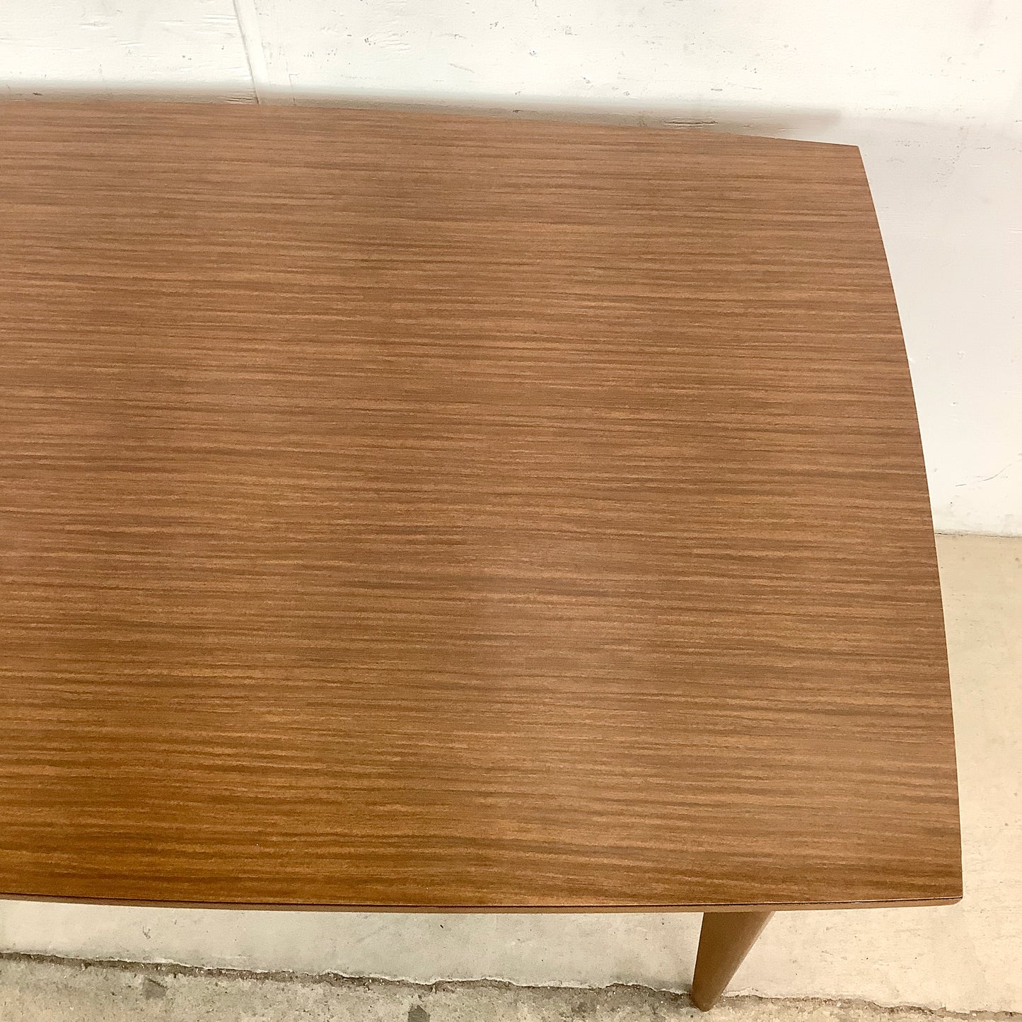 Petite Mid-Century Dining Table With leaves