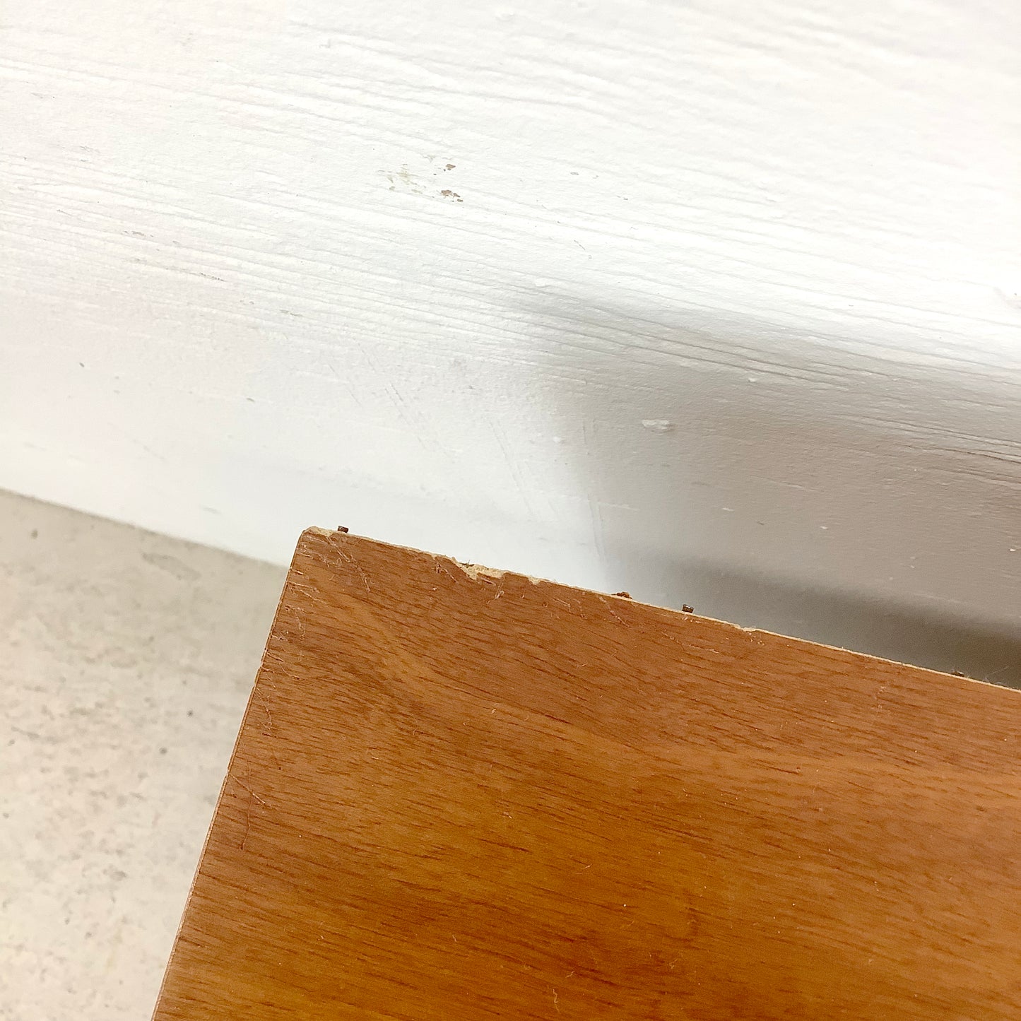 Mid-Century Nightstand With Drawer and Cabinet– Minimalist Form, Warm Finish