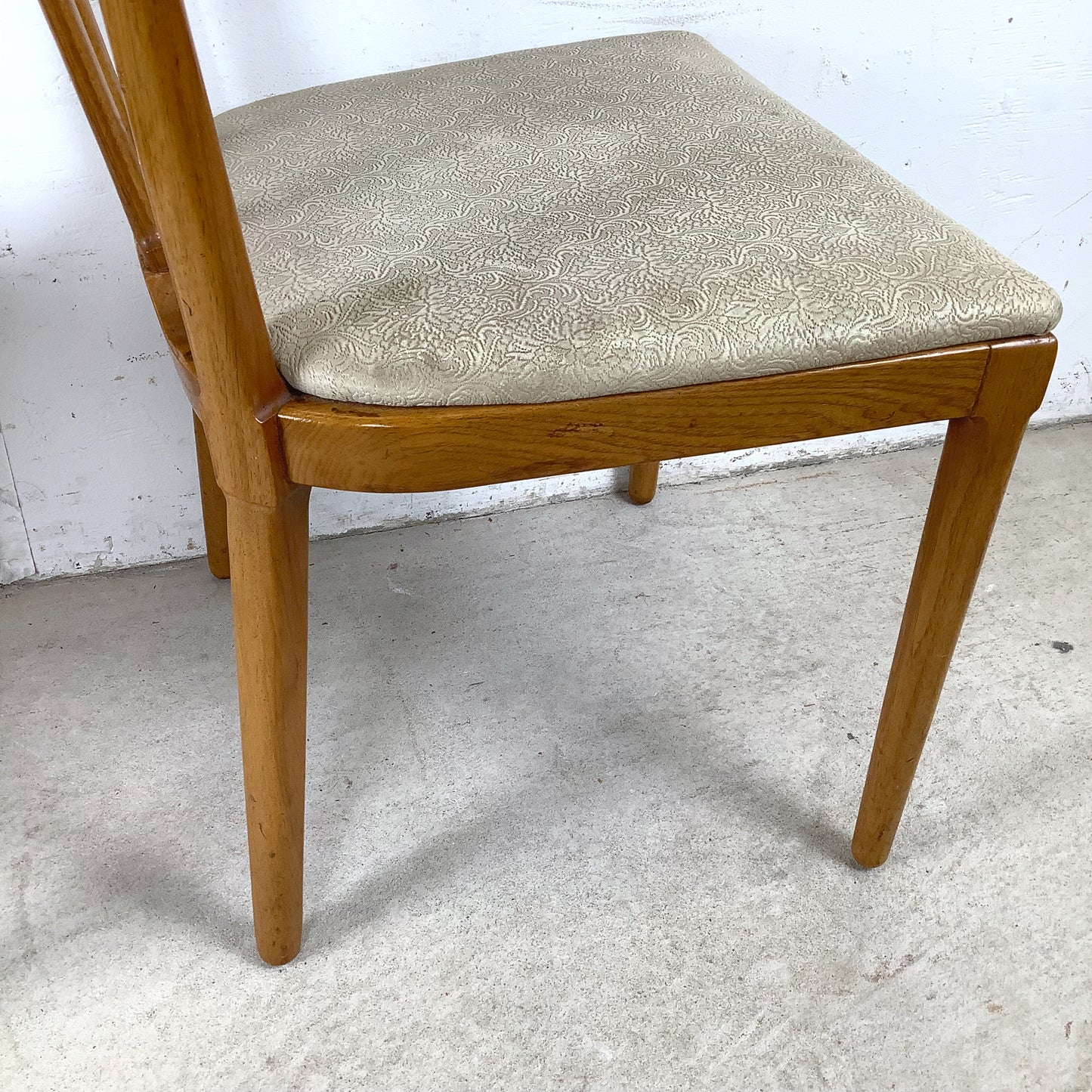 Tomlinson Mid-Century Modern Dining Chairs — Set of Six