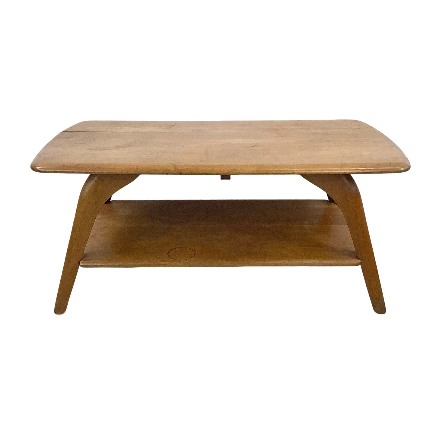 Mid Century Coffee Table | Blonde Wood Table | Heywood Wakefield Style