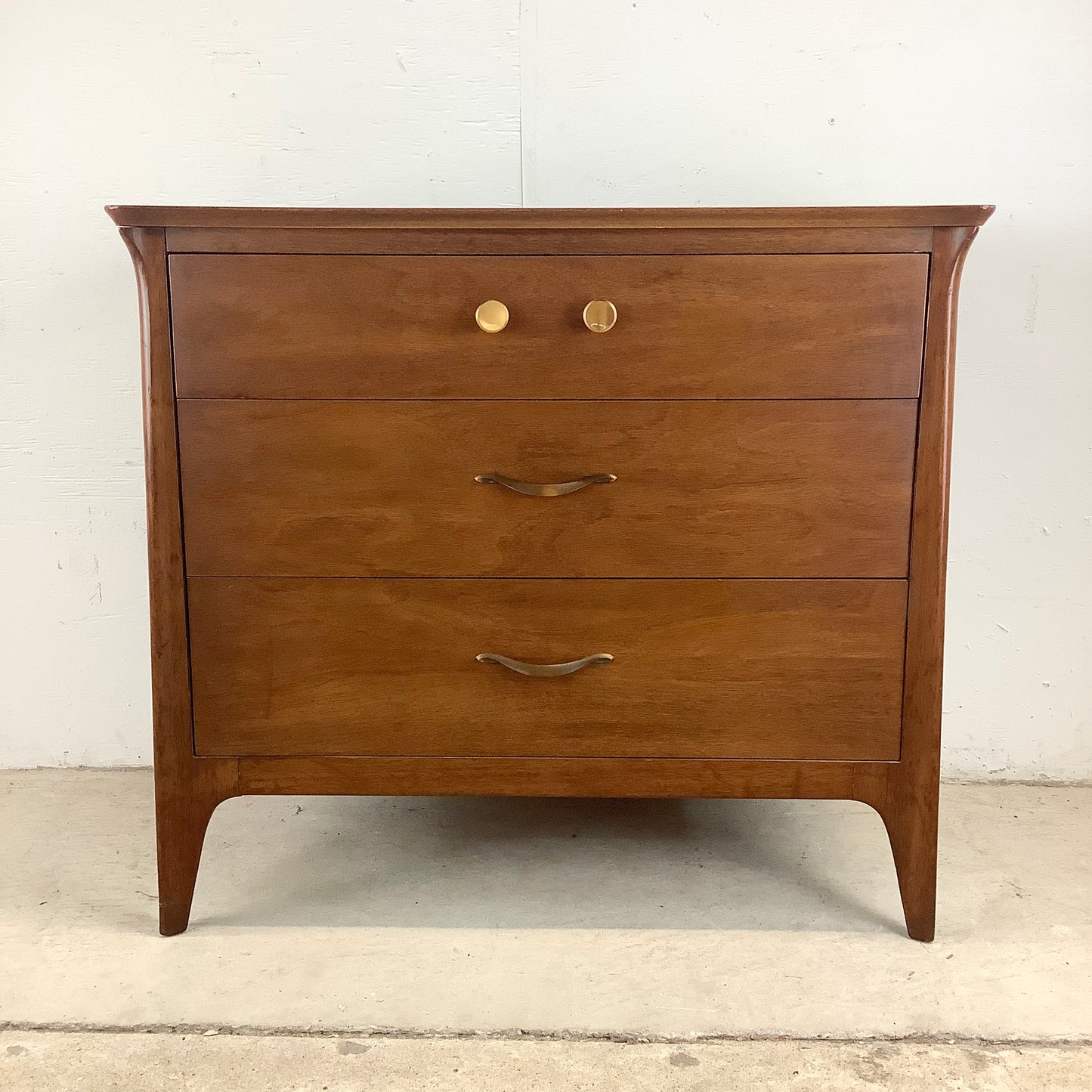 Drexel "Profile" Three Drawer Dresser by John Van Koert