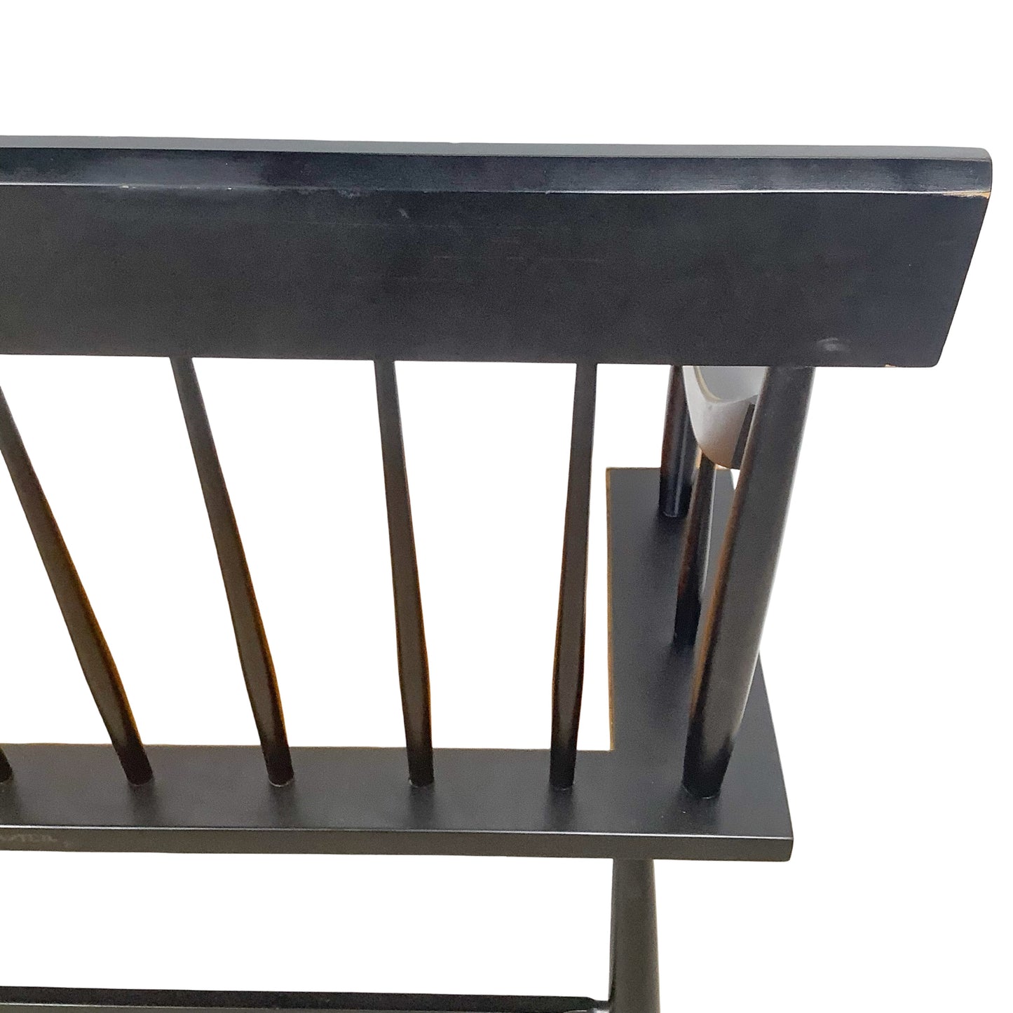 Vintage Hitchcock Style Stenciled Bench | Nichols & Stone Style Settee