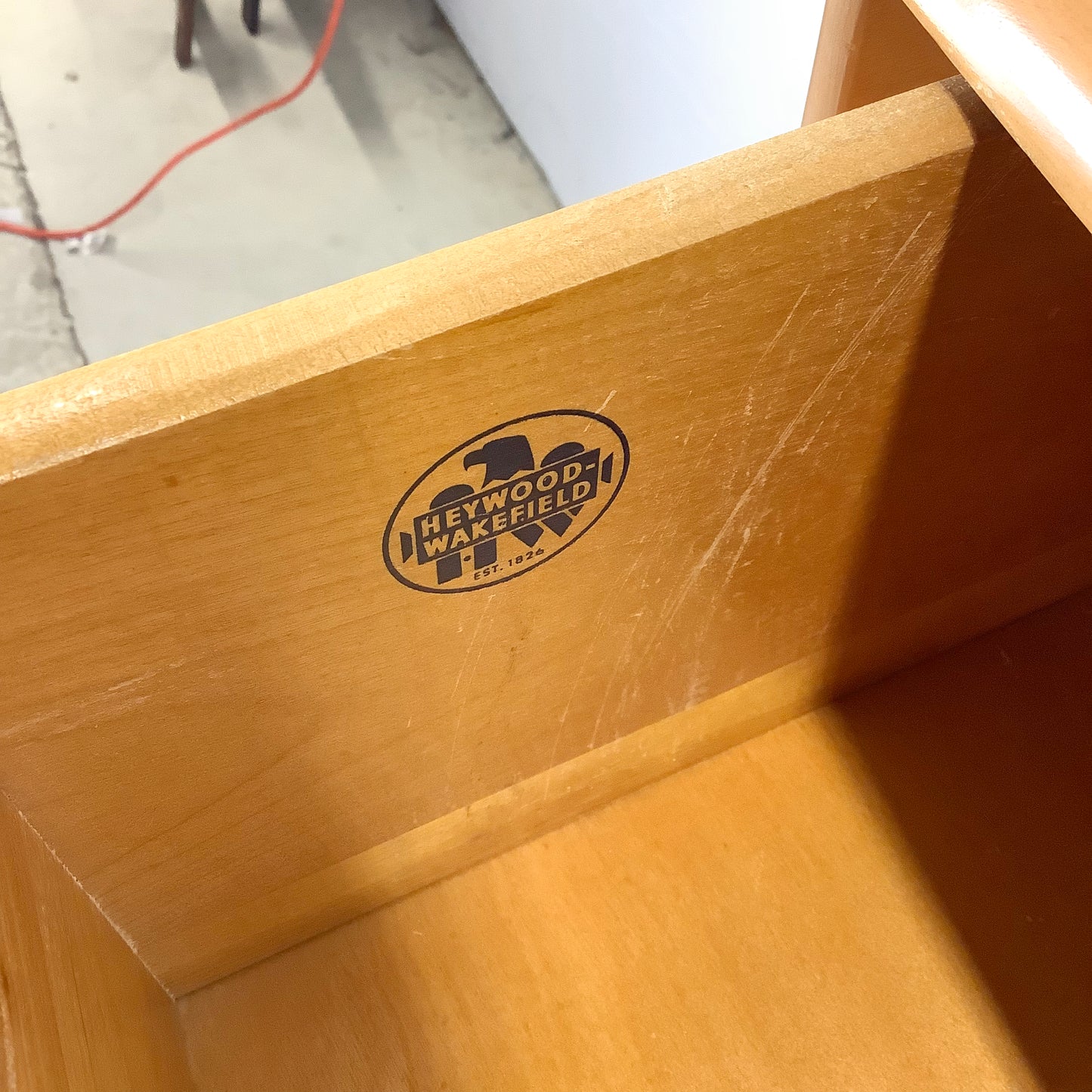 Mid-Century Highboy Dresser by Heywood-Wakefield