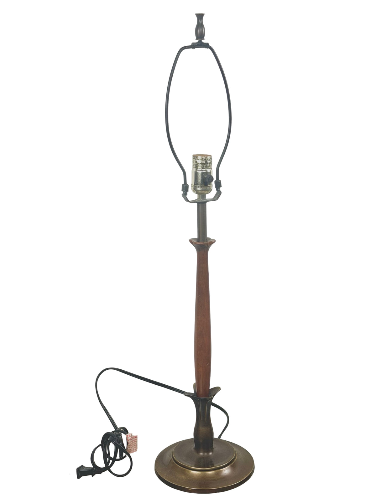 1960s Mid-Century Modern Sculptural Table Lamp