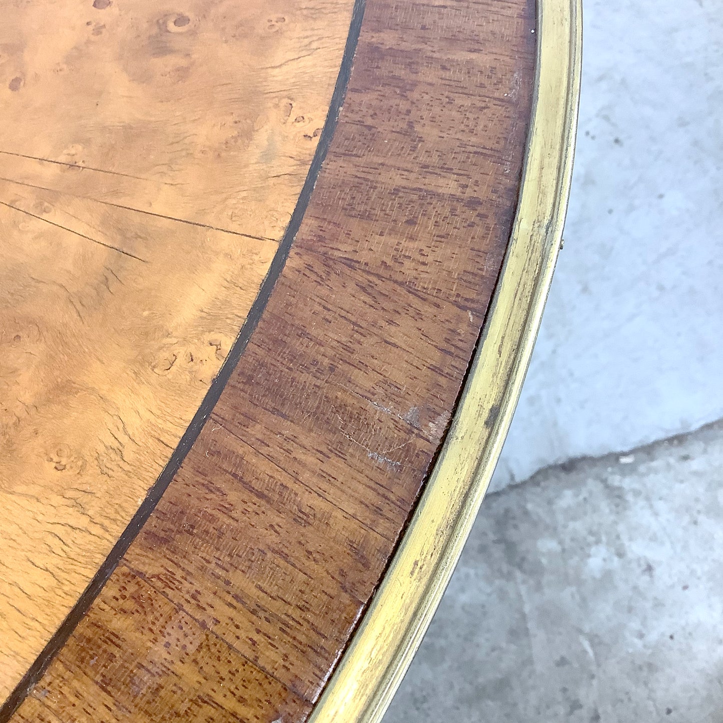 Vintage Empire Style Gueridon Table