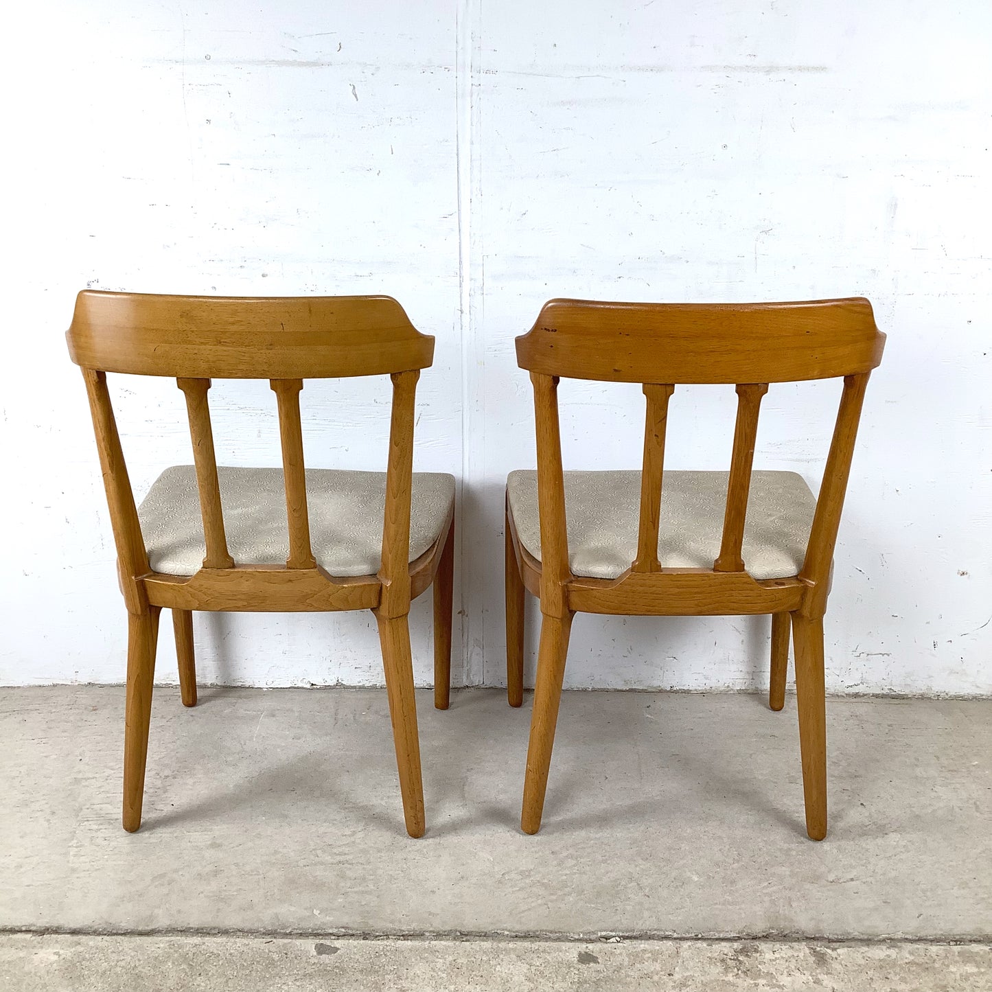 Tomlinson Mid-Century Modern Dining Chairs — Set of Six