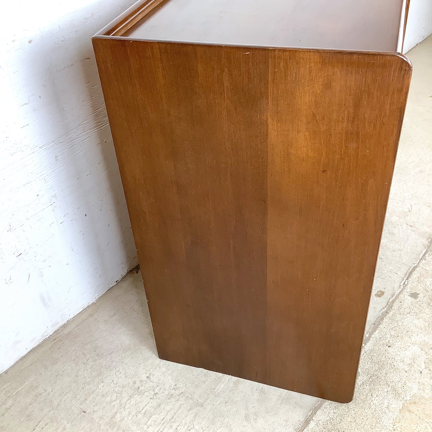 Vintage Templeton Furniture Co. Four-Drawer Walnut Chest