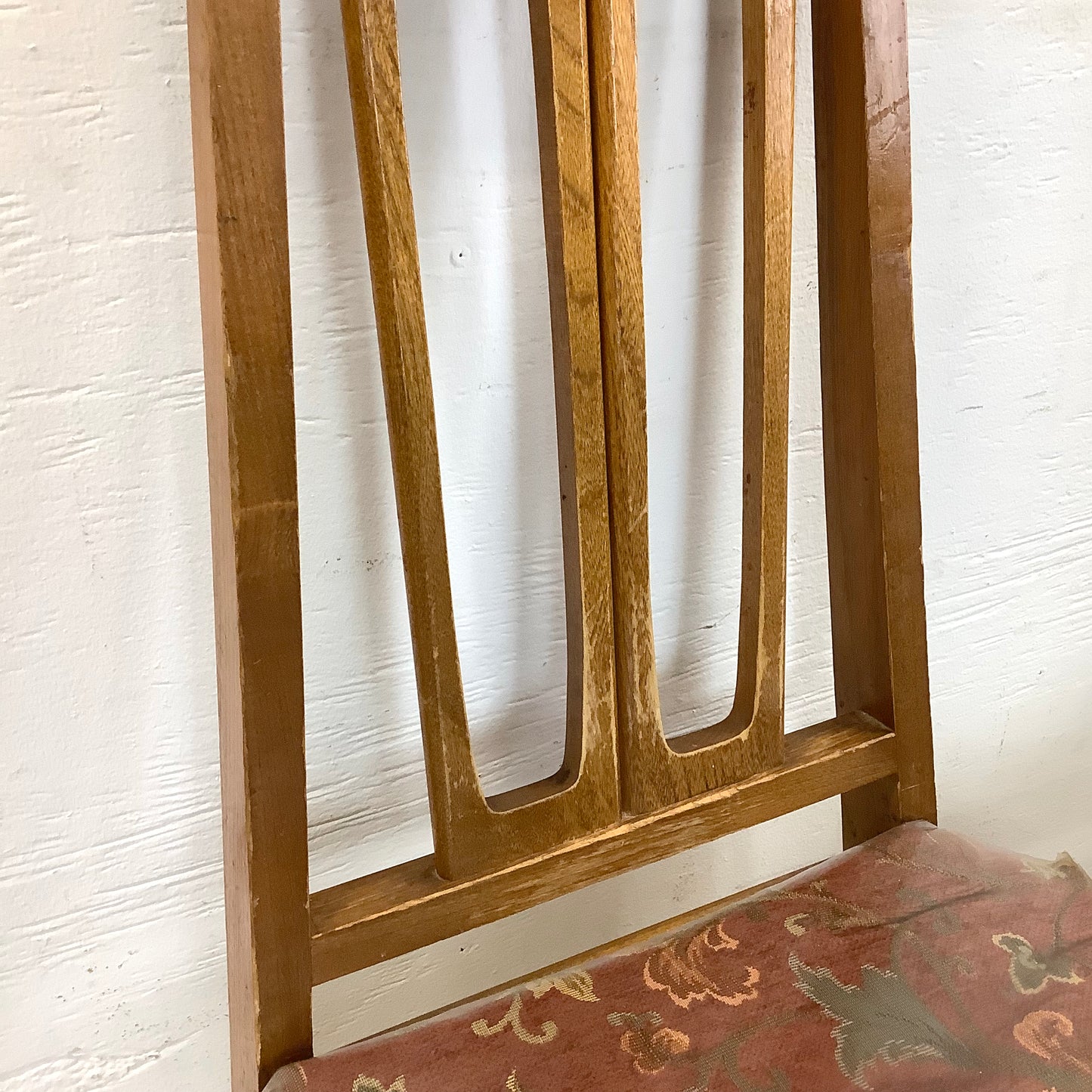 Young Manufacturing attributed Walnut Dining Chairs — A Set of Six