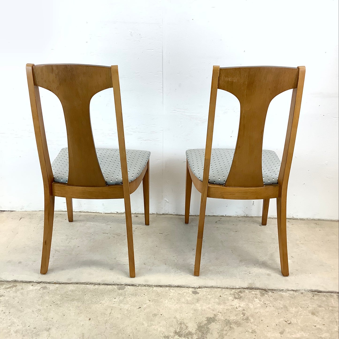 Mid-Century Brasilia Style Dining Chairs- Four