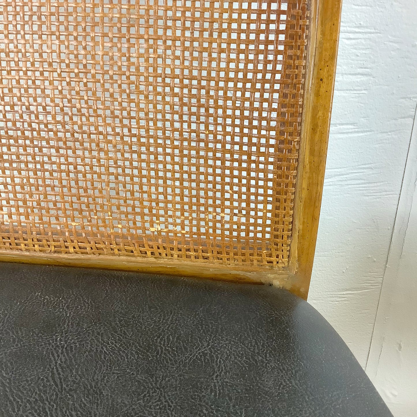 Vintage Cane Back Dining Chairs- 4