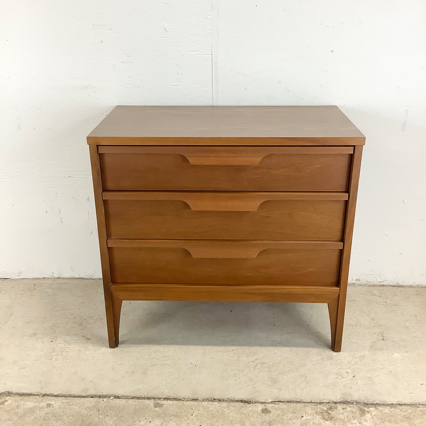 Mid-Century Three Drawer Dresser by Johnson Carper