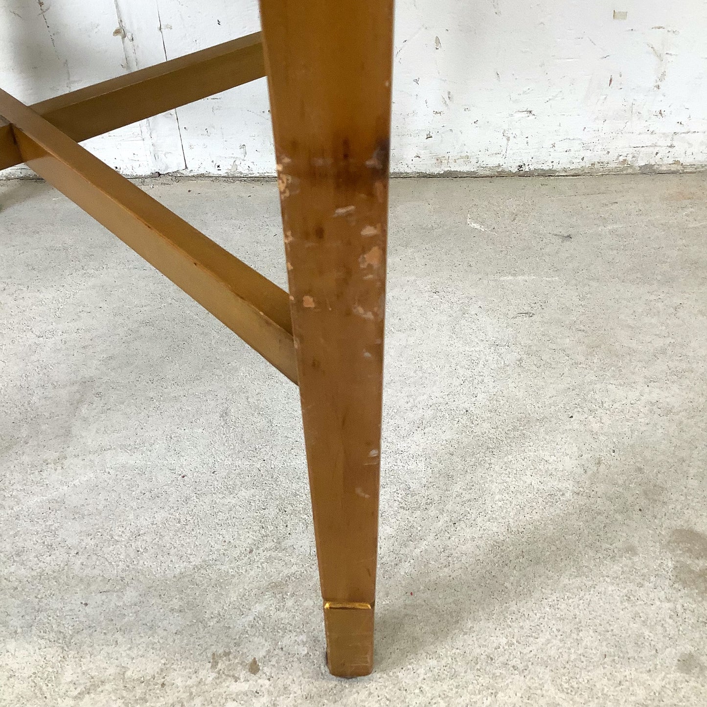 Vintage Neoclassical Style X-Back Side Chair