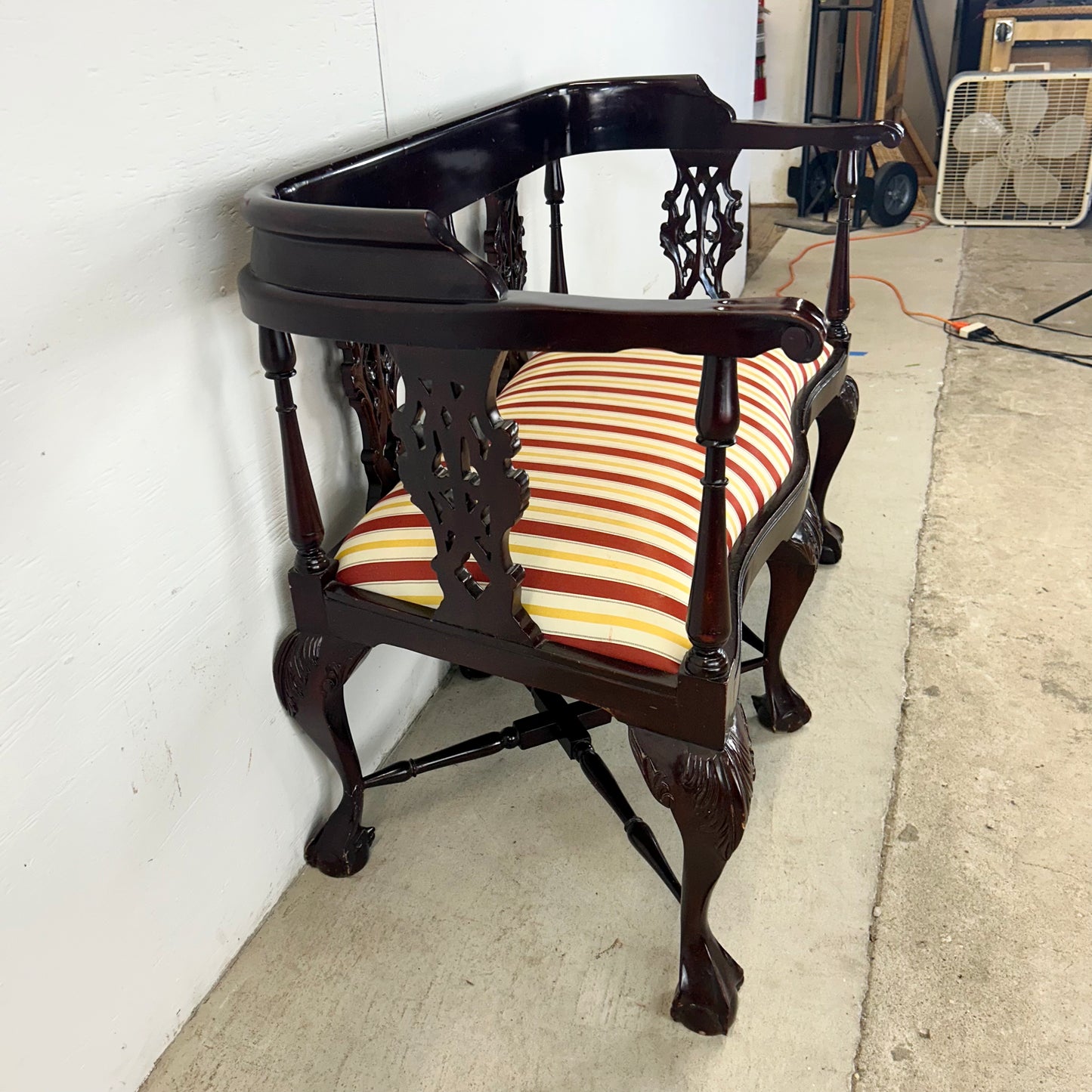 Chippendale Two Seat Settee