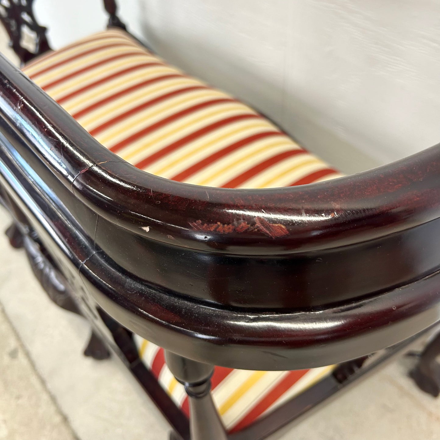 Chippendale Two Seat Settee