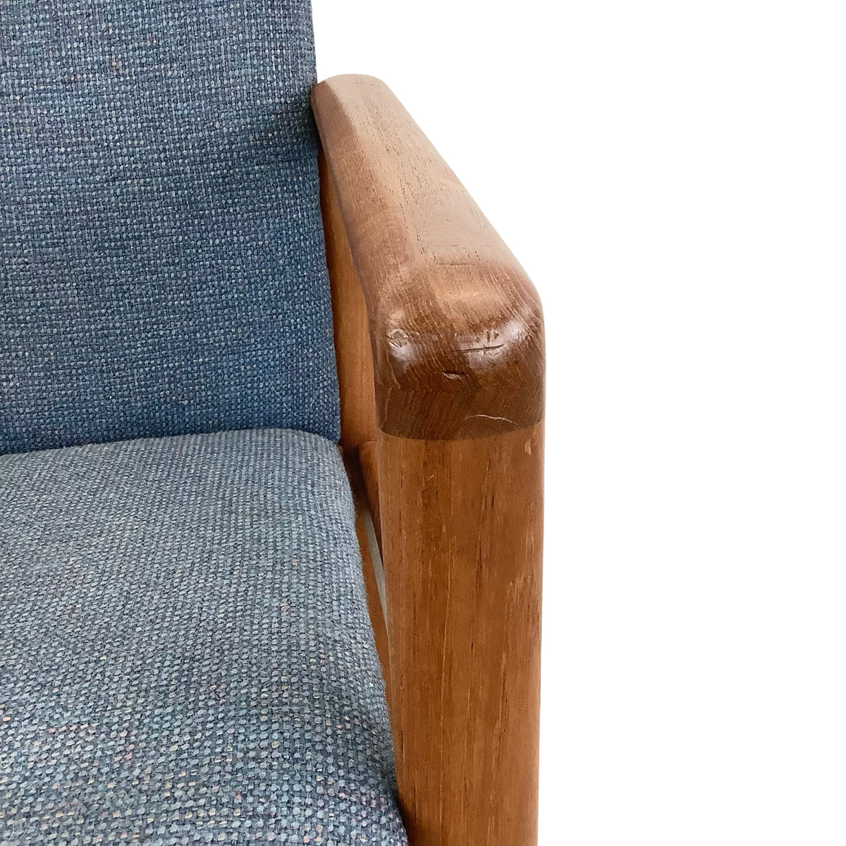 Late 20th Century Scandinavian Modern Teak Armchair