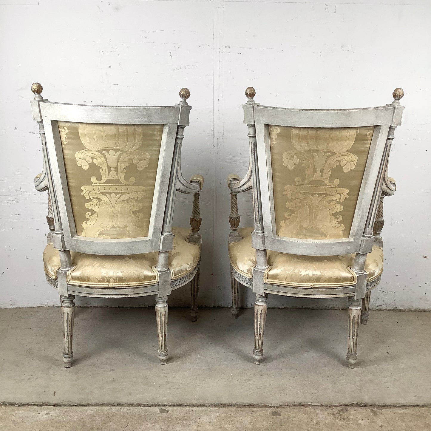 Neoclassical Armchairs in the Louis XVI Tradition