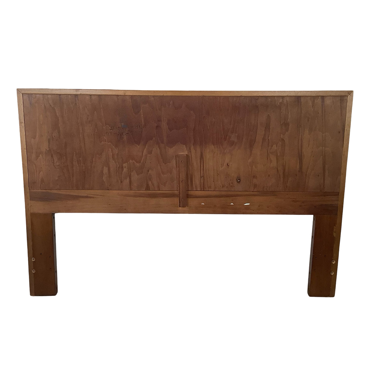 Mid-Century Modern Walnut Headboard | Vintage Queen/FULL