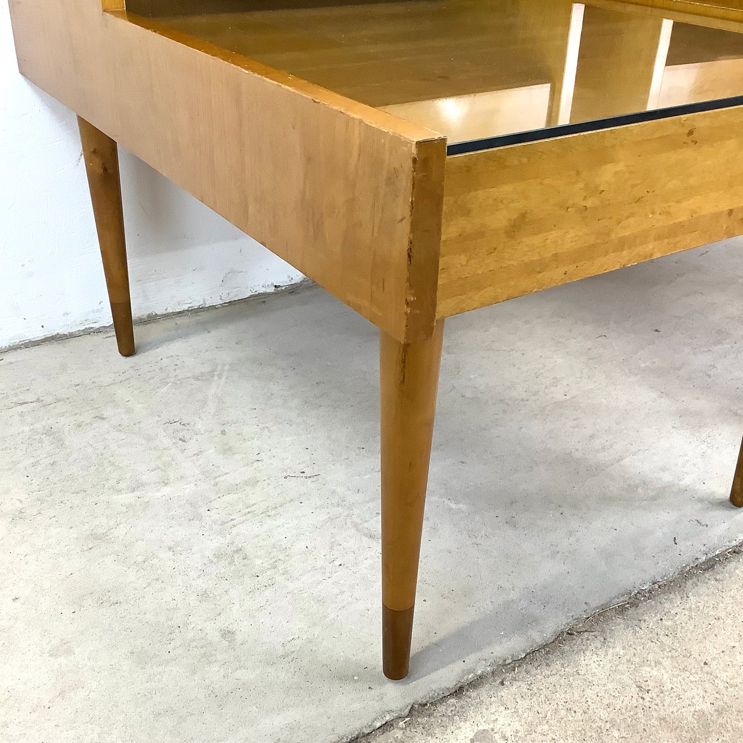 Mid-Century Two Tier Nightstands attr. Edmond Spence