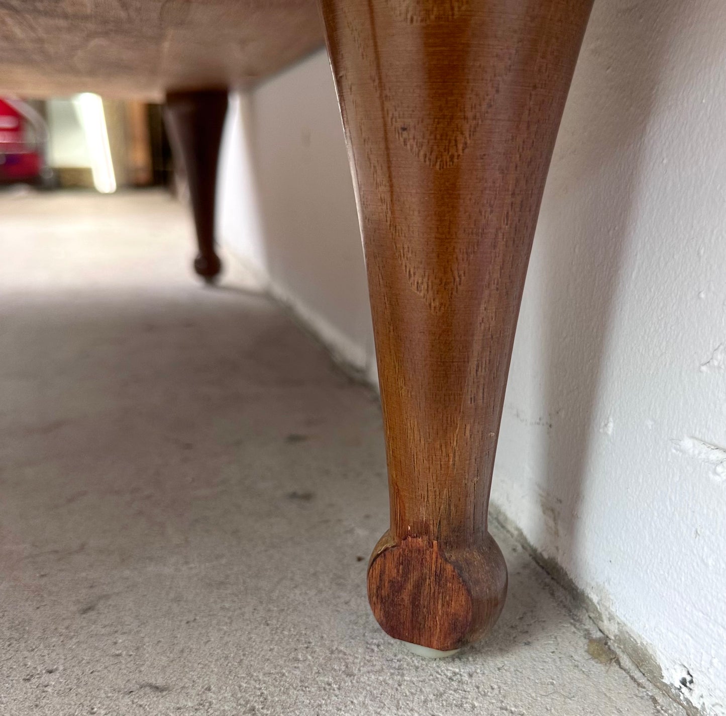 Mid-Century Highboy Dresser with Drumstick Legs