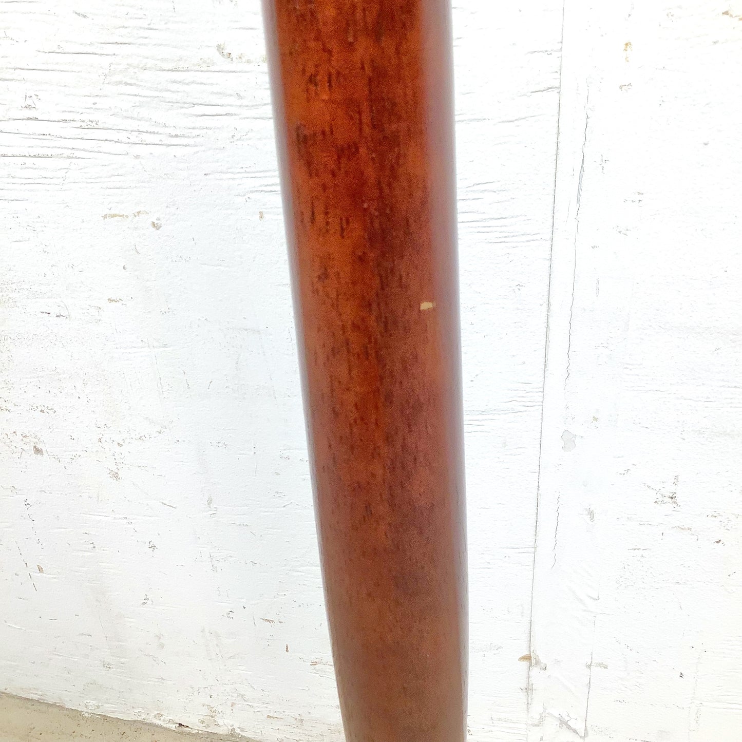  Vintage Mid-Century Modern Sculptural Walnut Floor Lamp in the Style of Laurel Lamp Company