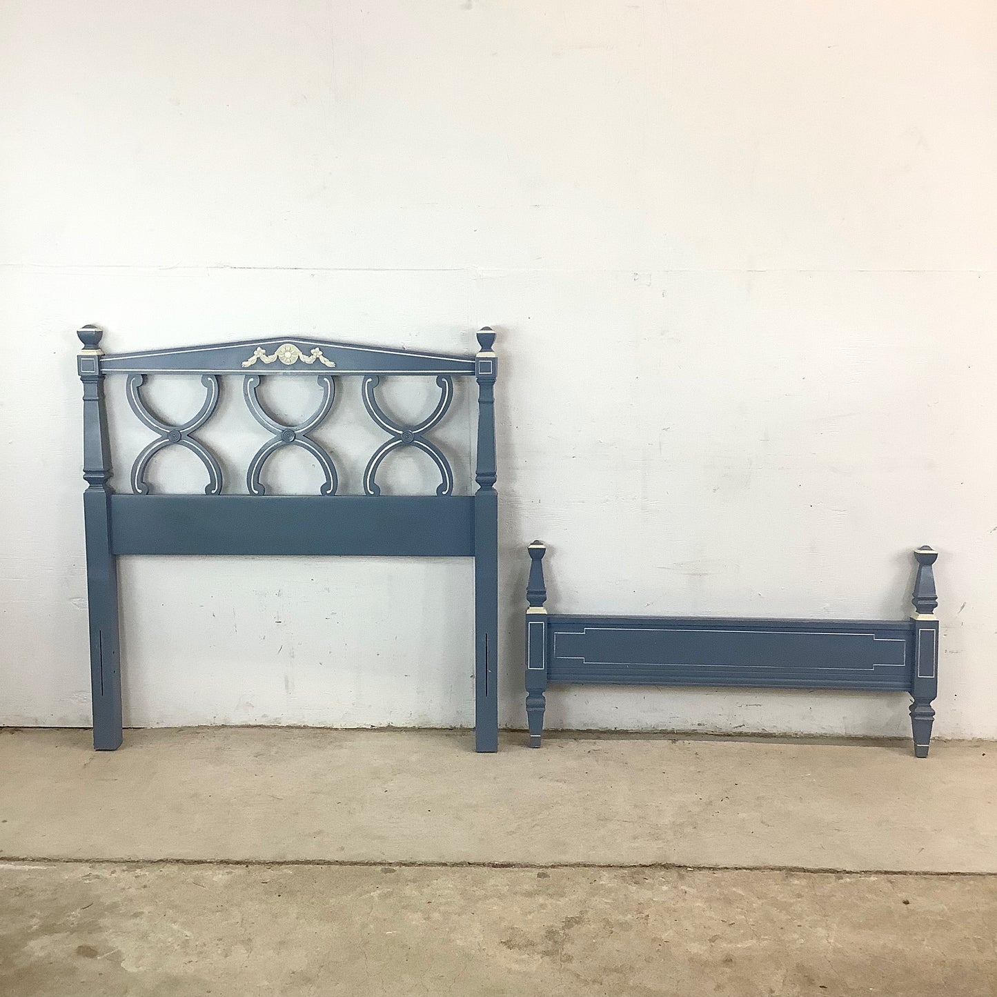 Neoclassical Twin Size Bedframe