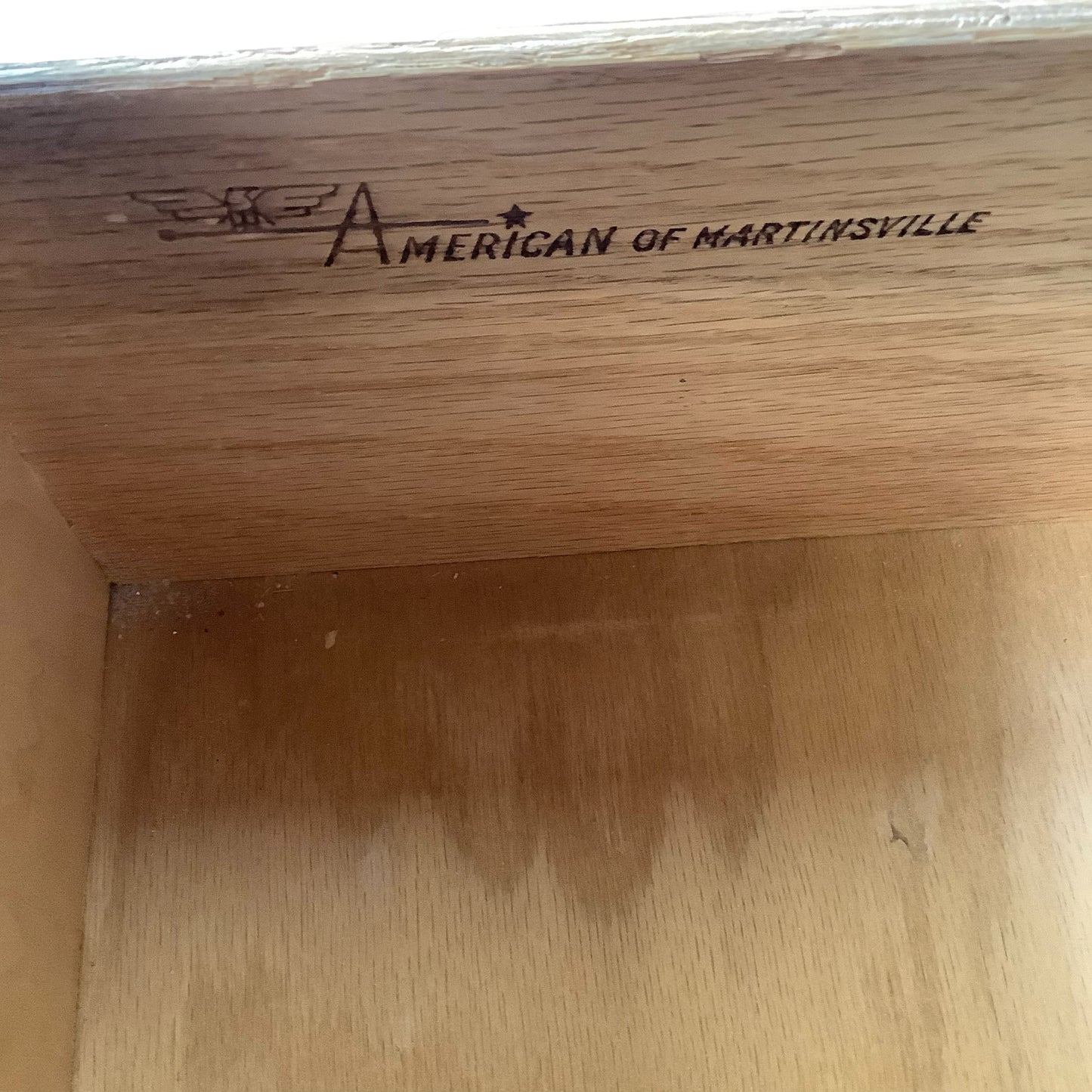 Merton Gershun for American of Martinsville "Harlequin" Walnut Mid-Century Modern Highboy Gentleman's Chest Dresser