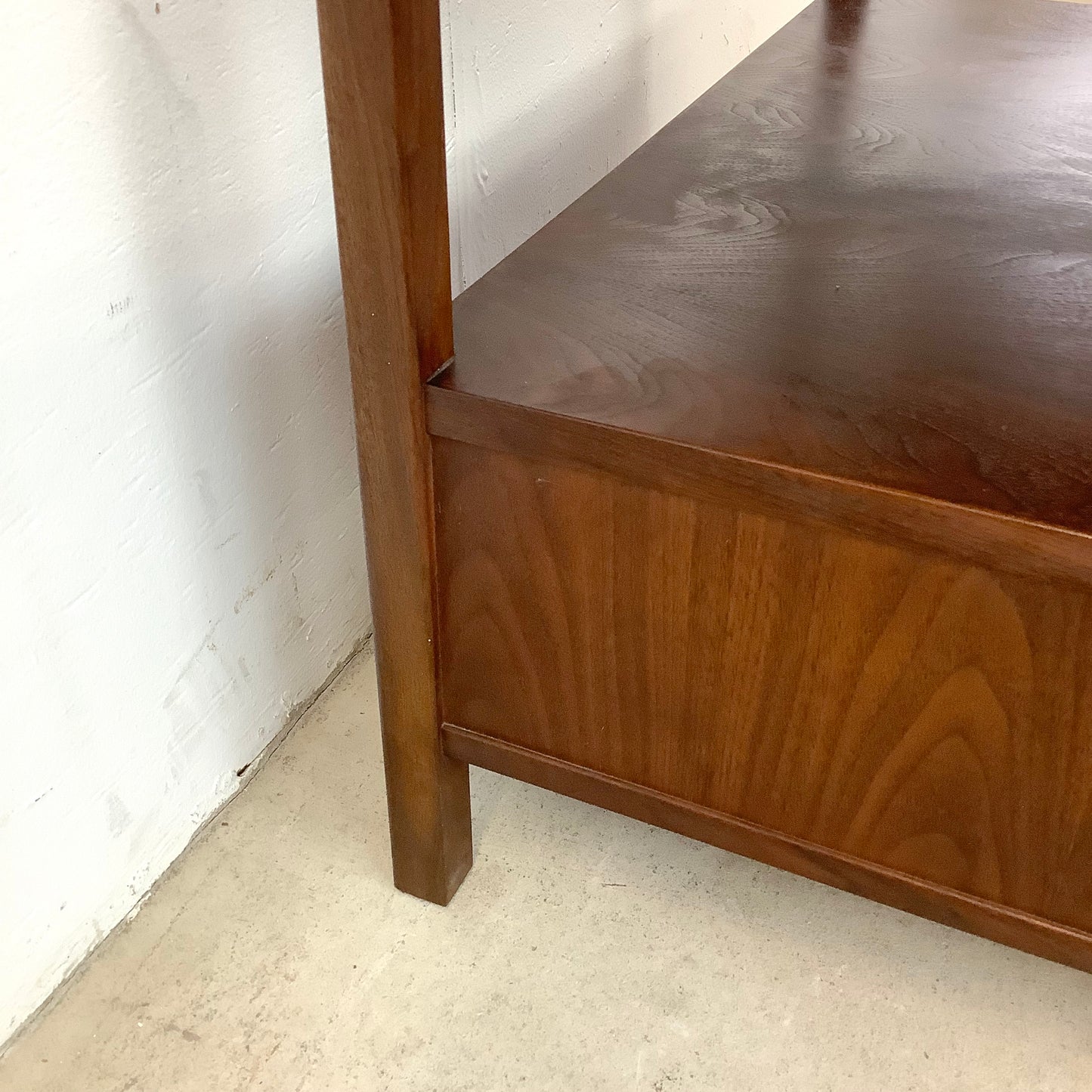 Mid-Century End Table With Drawers by Jack Cartwright for Founders