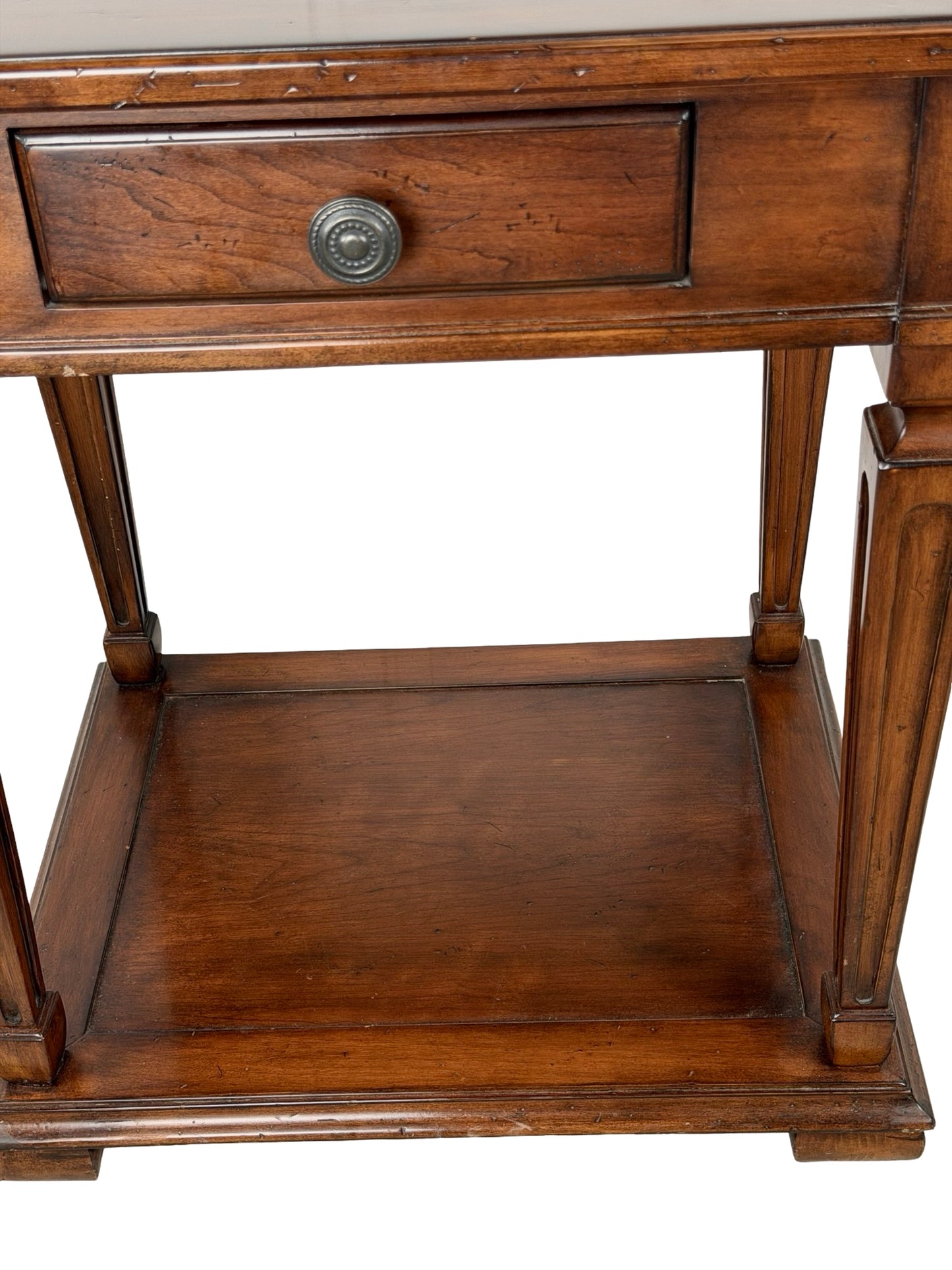 Milling Road by Baker Furniture Vintage Side Table with Drawer