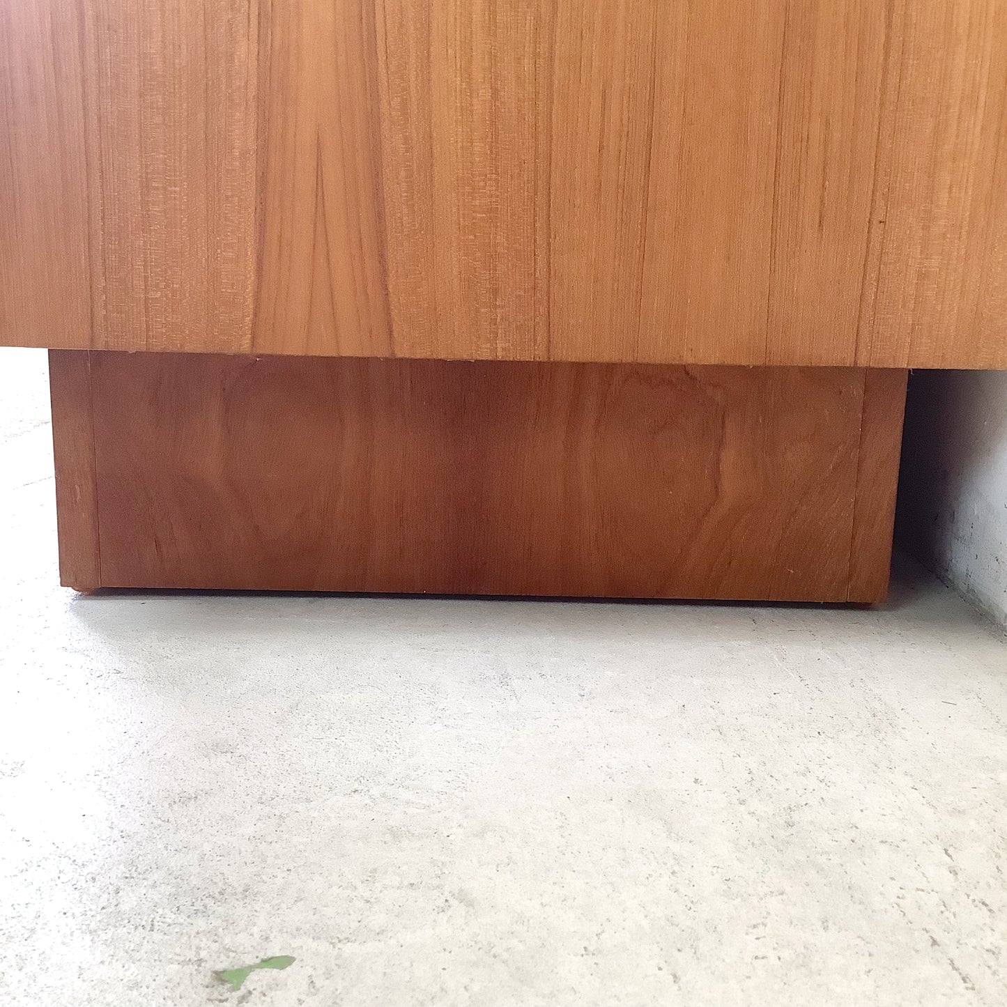 Danish Teak Tambour Door Credenza by Bernhard Pedersen & Søn | 20th Century