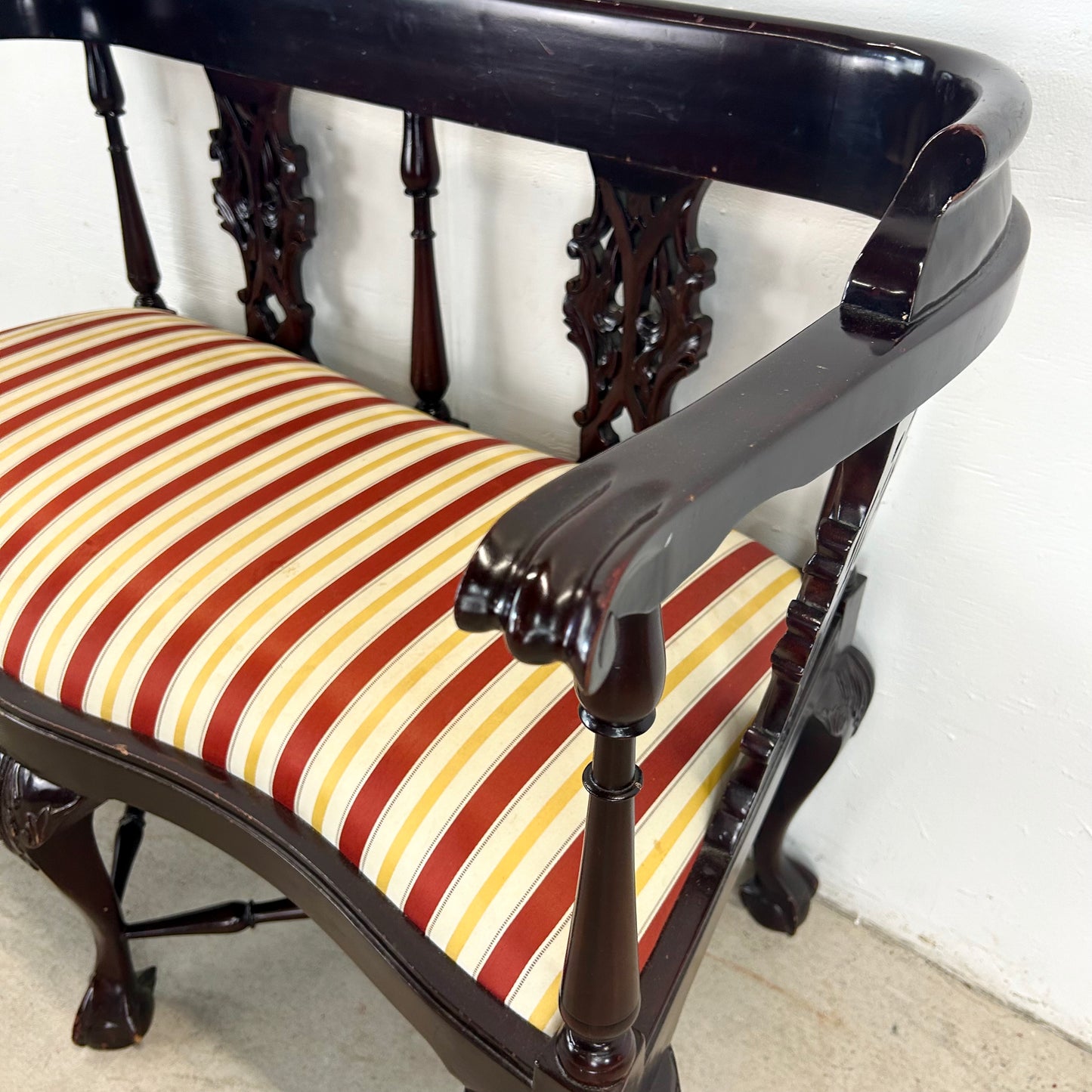 Chippendale Two Seat Settee