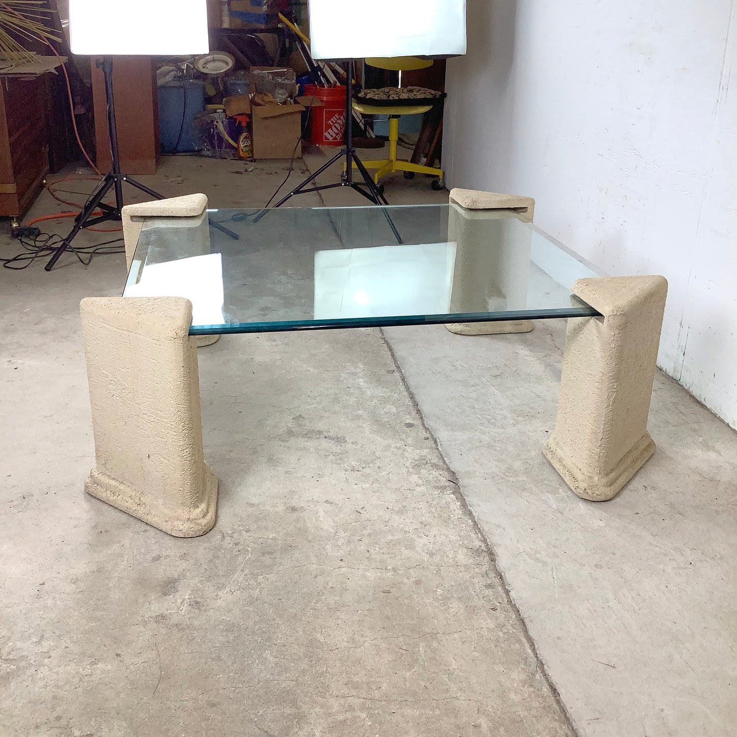 Square Post-Modern Coffee Table