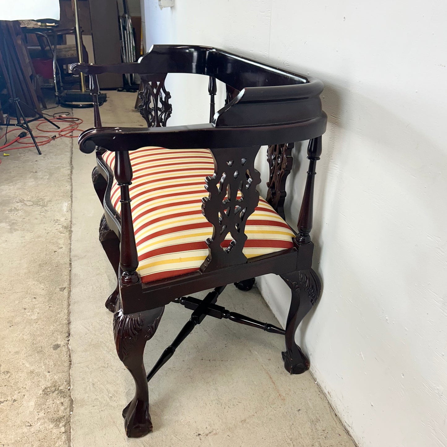 Chippendale Two Seat Settee