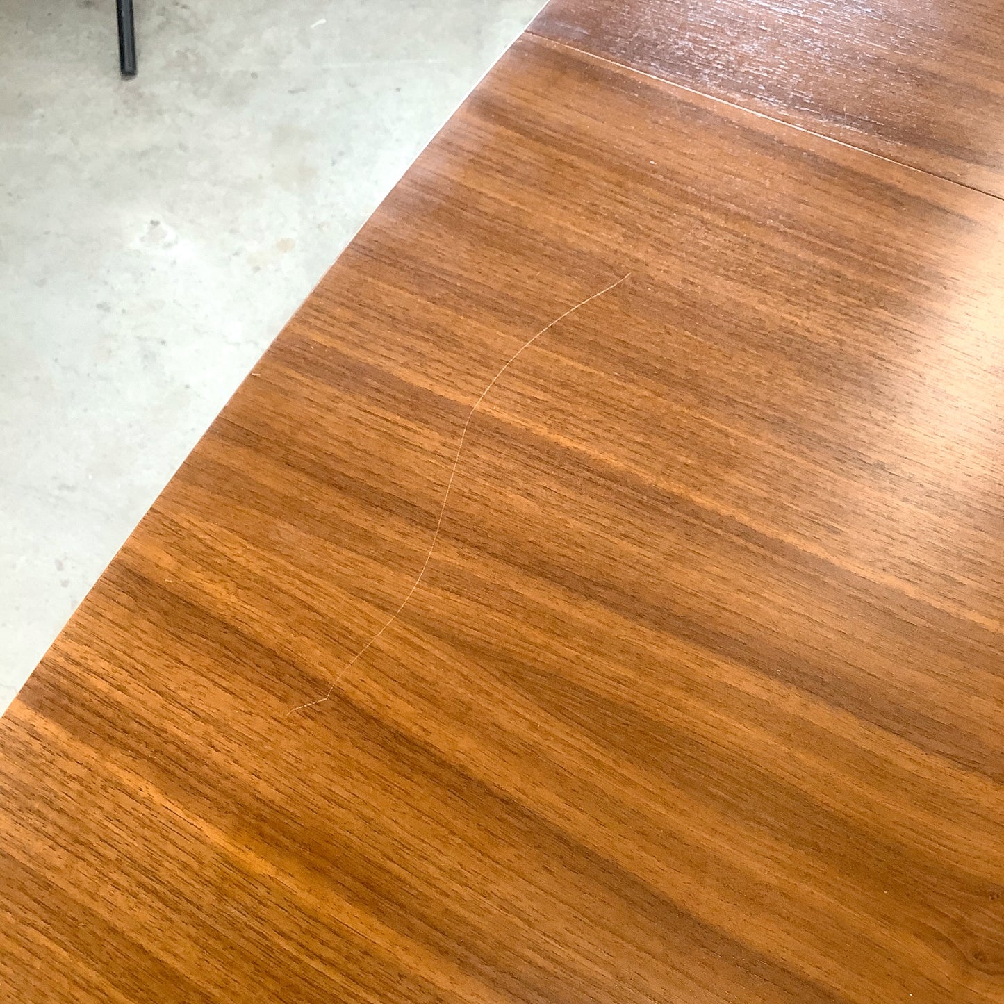 Vintage Young Manufacturing Co. Walnut Dining Table