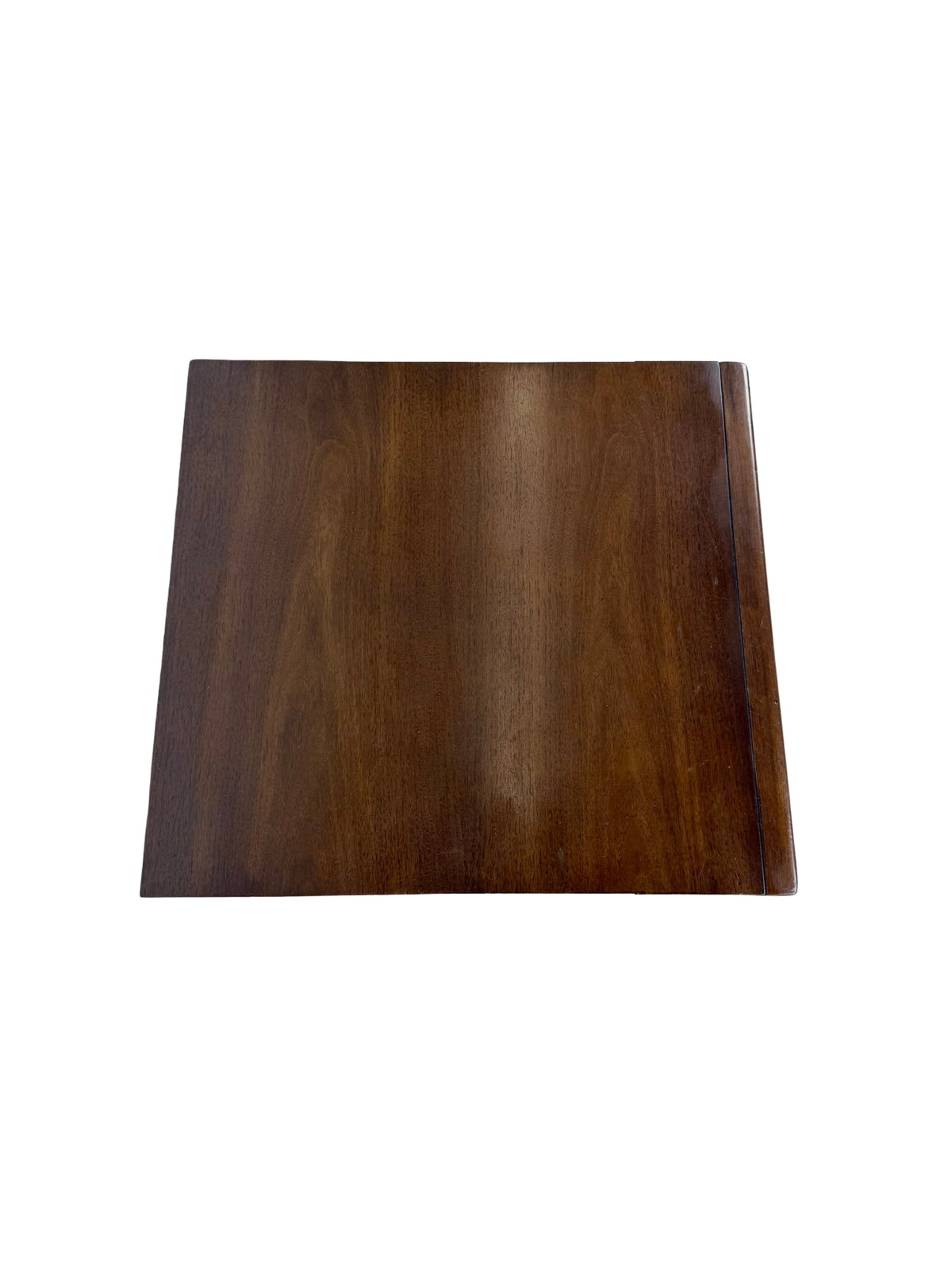 Vintage Broyhill Premier Emphasis Walnut Mid-Century Cabinet End Table / Nightstand