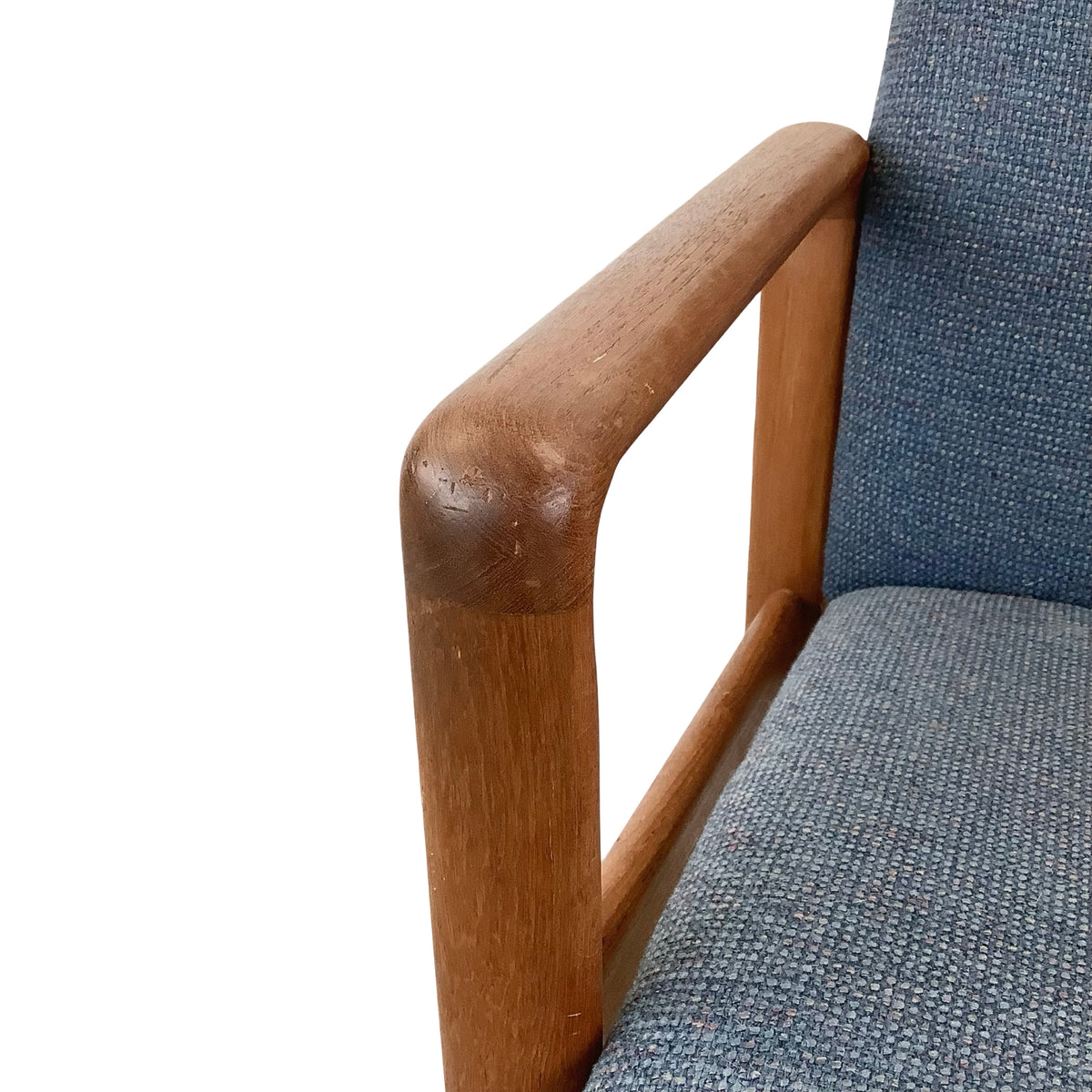 Late 20th Century Scandinavian Modern Teak Armchair