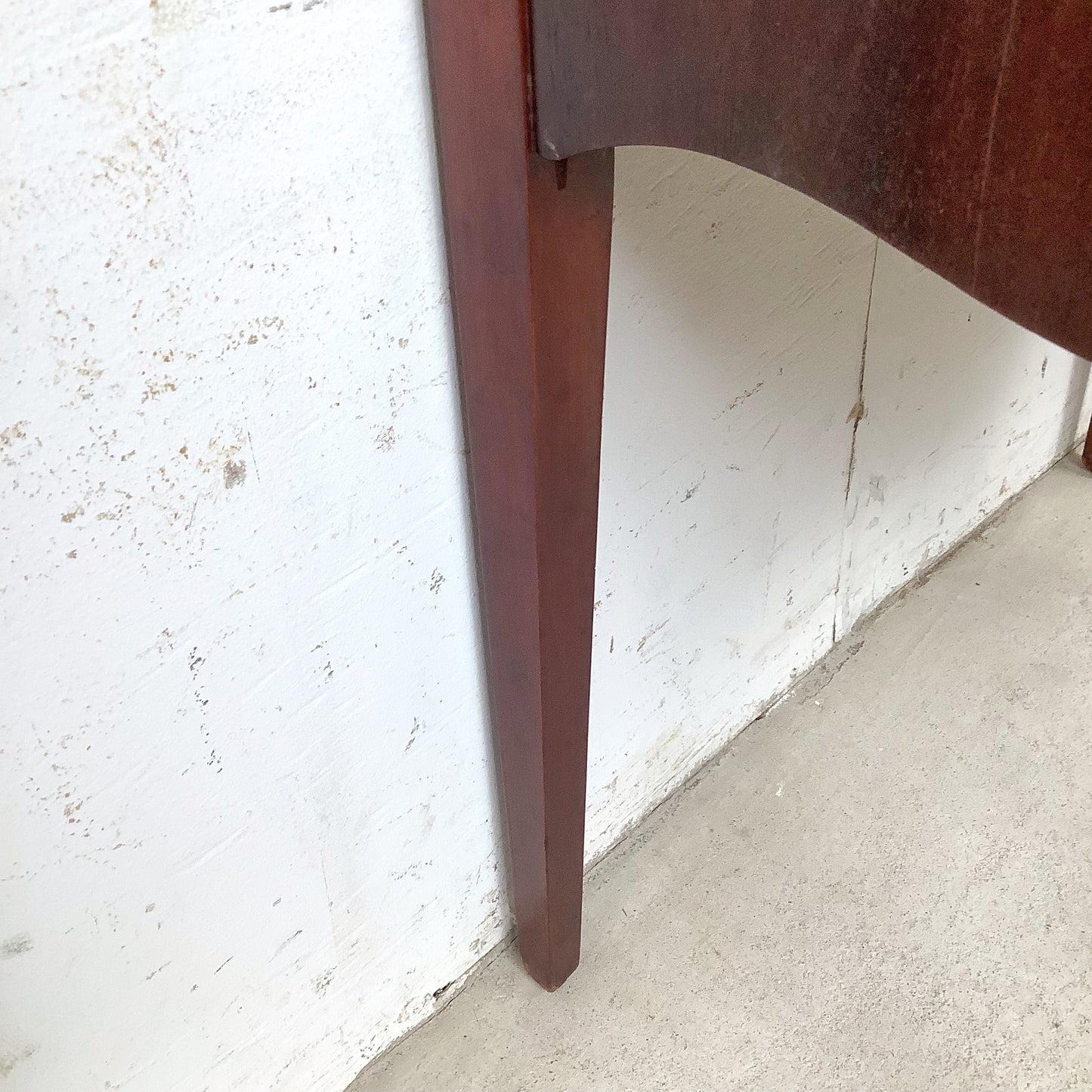 Edwardian Style Mahogany Music Cabinet | Marquetry Inlay | Cabriole Legs | 20th Century