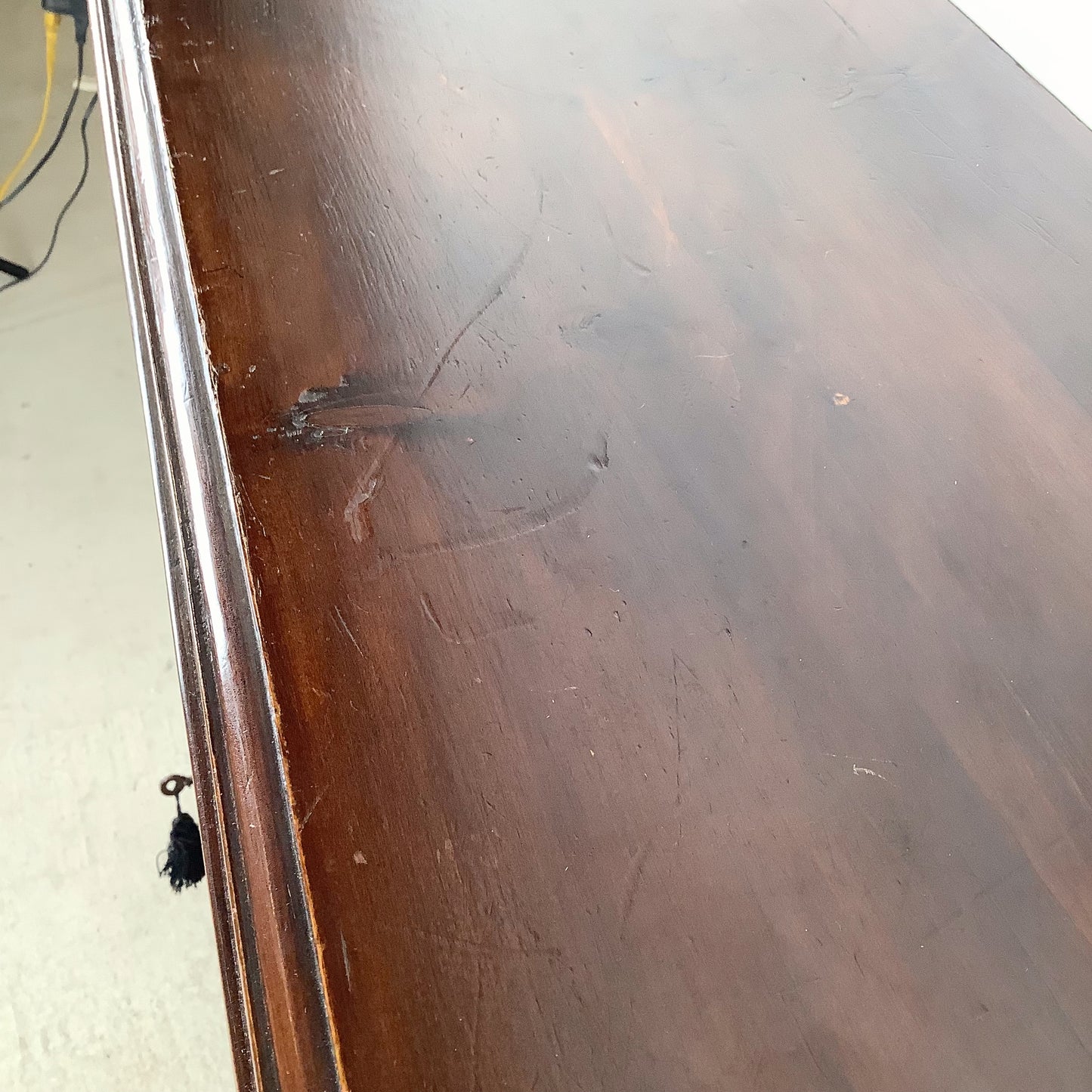 Classic Glass-Front Bookcase with Paneled Doors and Sculpted Legs