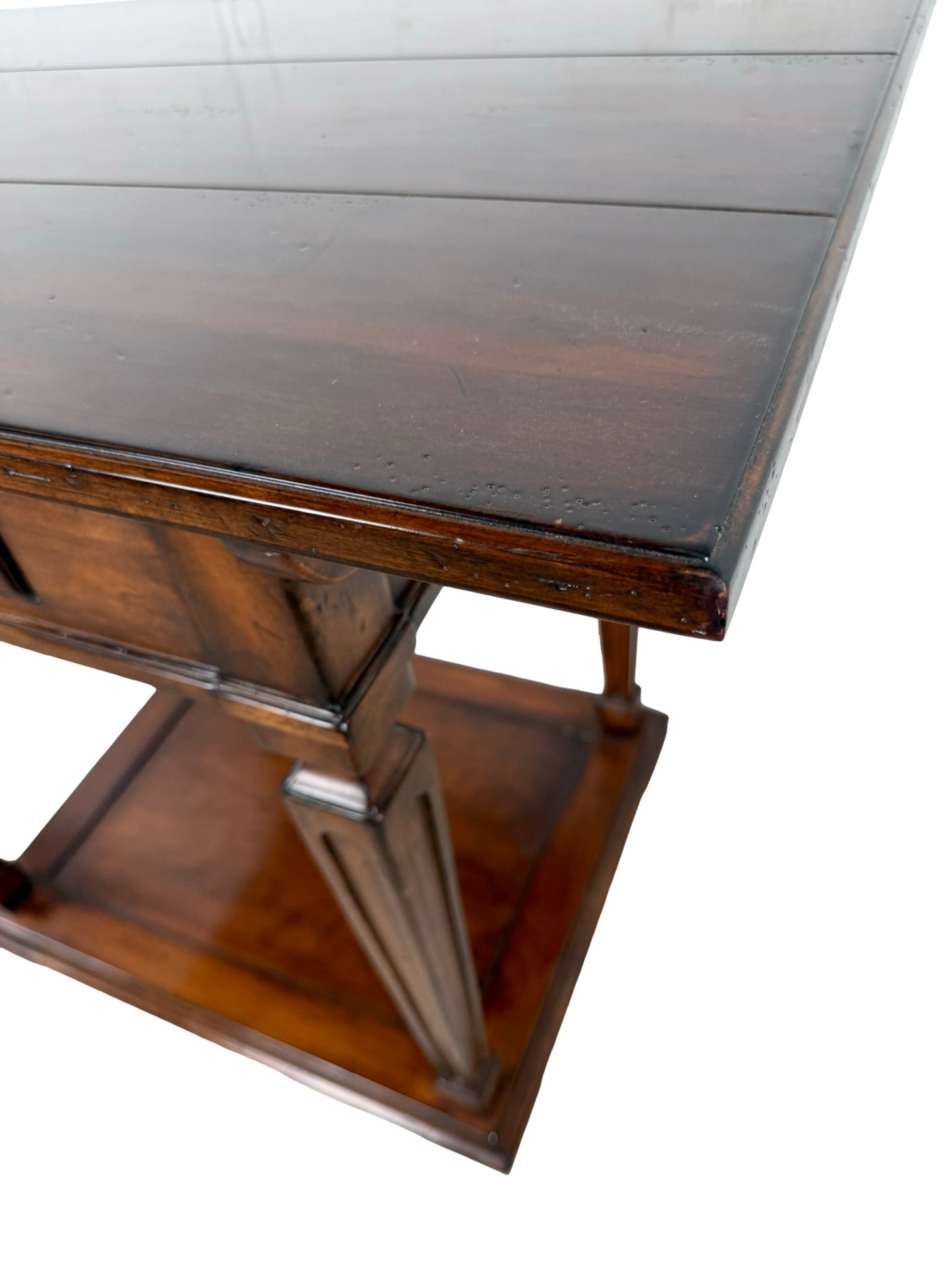 Milling Road by Baker Furniture Vintage Side Table with Drawer
