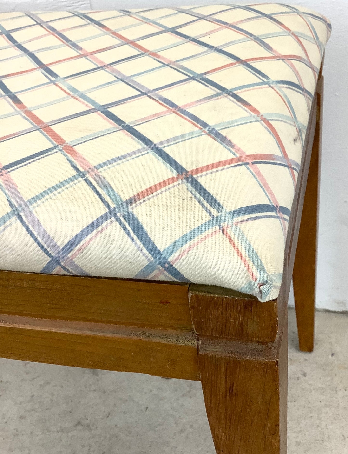 Mid-Century Vanity Stool or Piano Bench