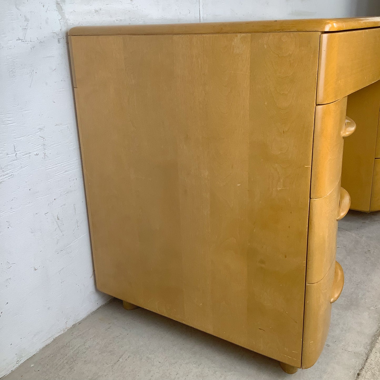 Heywood-Wakefield Wheat 6-Drawer Desk by Alexis de Sakhnoffsky