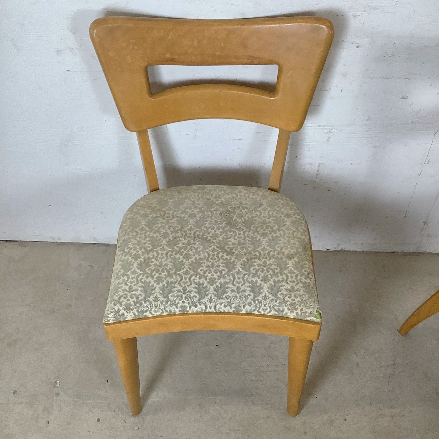 Heywood-Wakefield M 154 "Dog Bone" Dining Chairs — A Set of Six