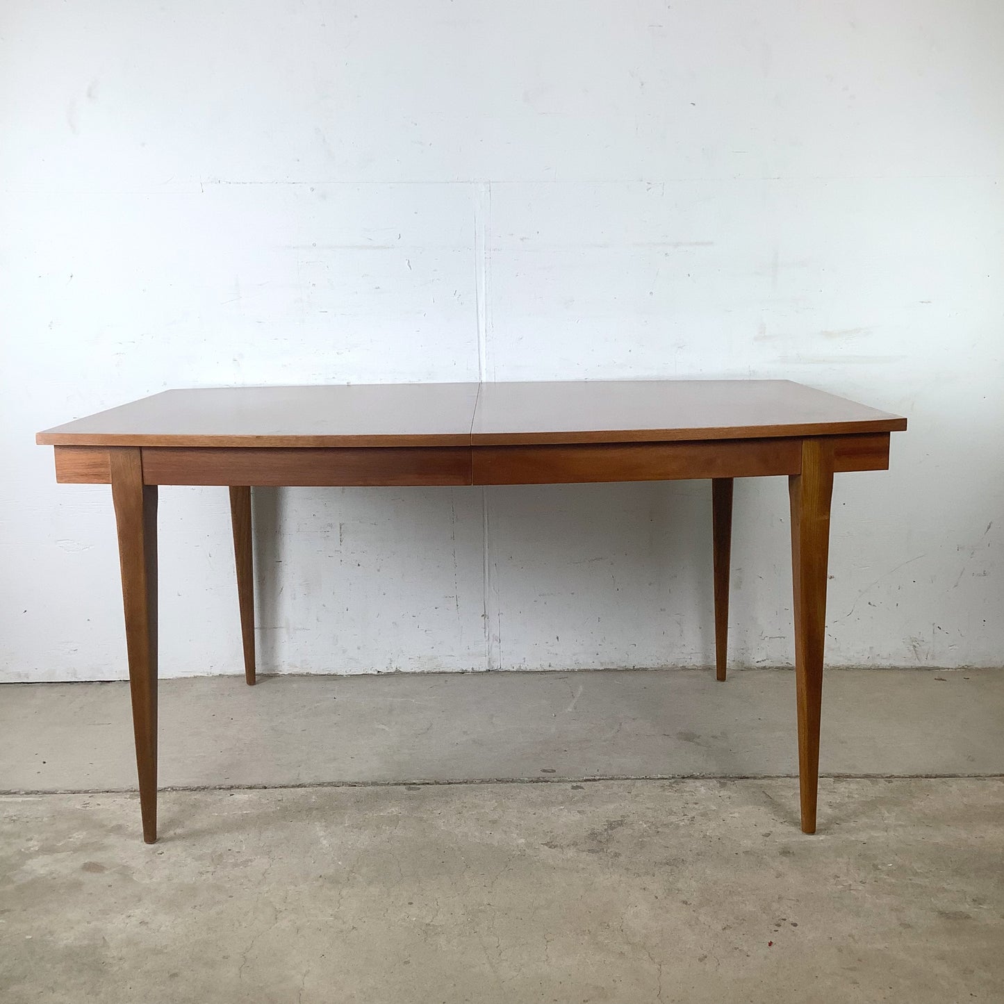 Vintage Young Manufacturing Co. Walnut Dining Table