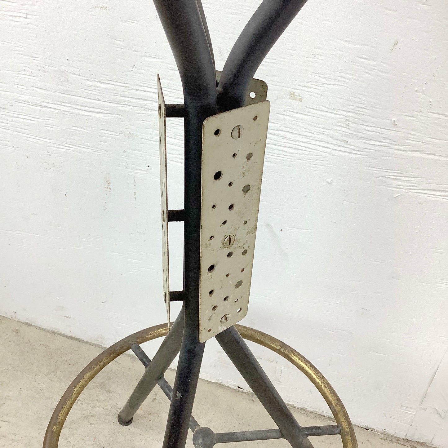 Pair Industrial Modern Barstools