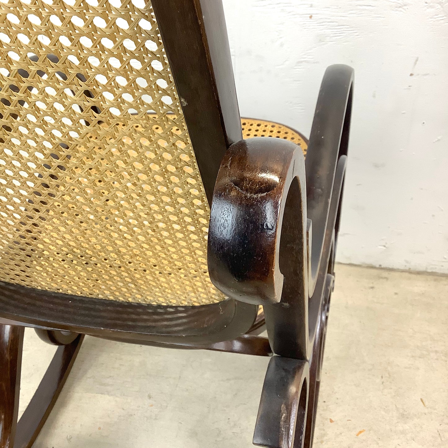 Vintage Bentwood Rocking Chair- Thonet Style