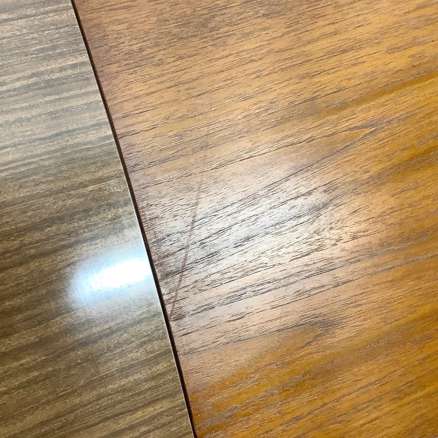 Petite Mid-Century Dining Table With leaves