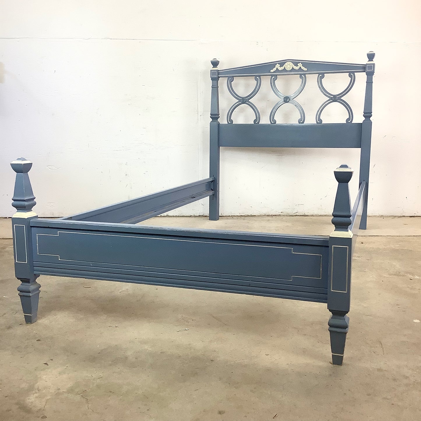 Neoclassical Twin Size Bedframe